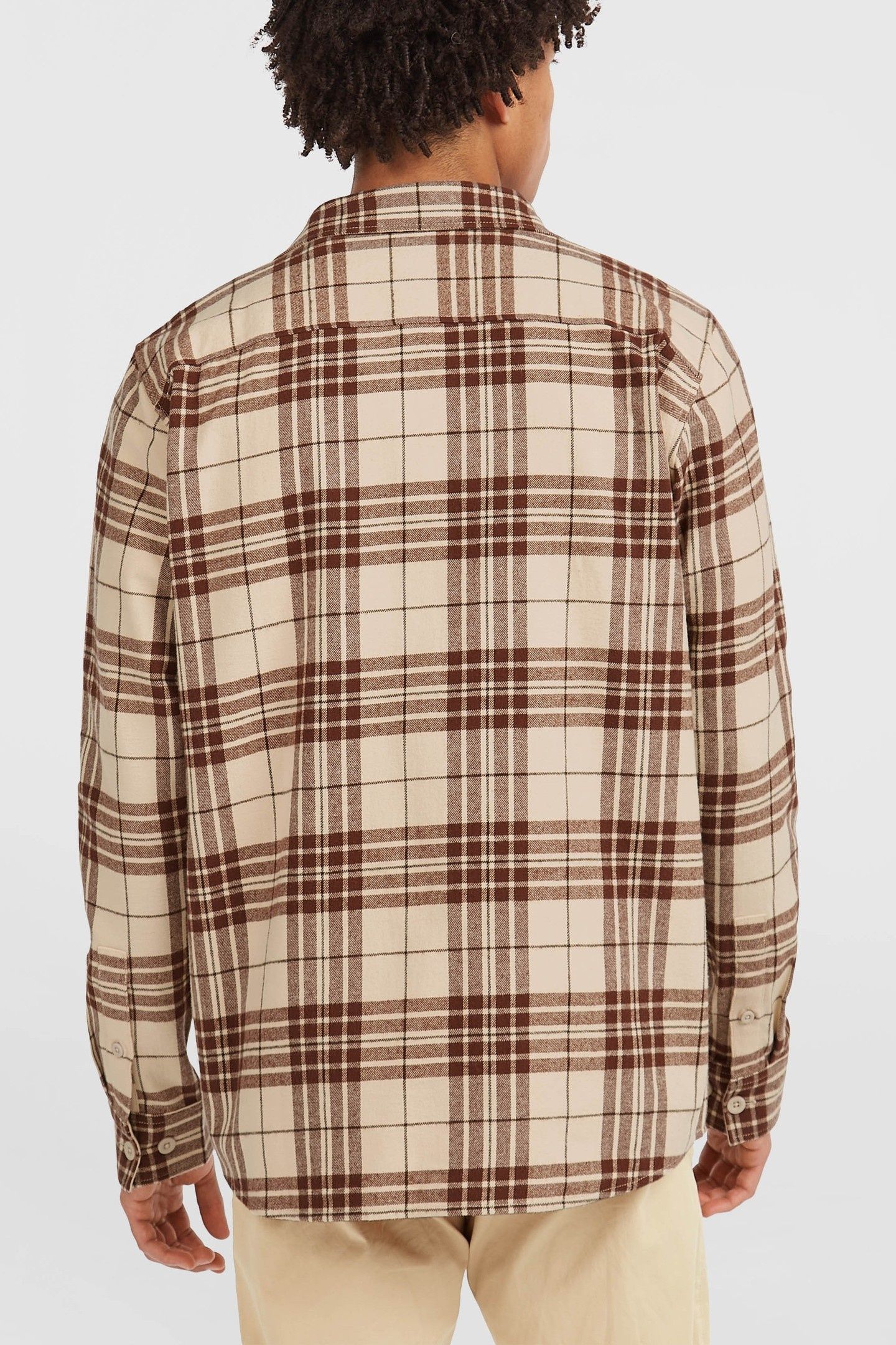 O'NEILL MUST-HAVE FLANNEL SHIRT BEIGE FLANNEL CHECK 3