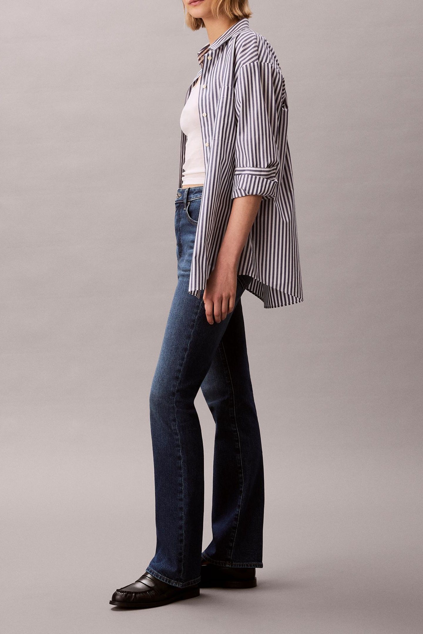 SKINNY BOOT JEANS MIDTOWN BLUE 4