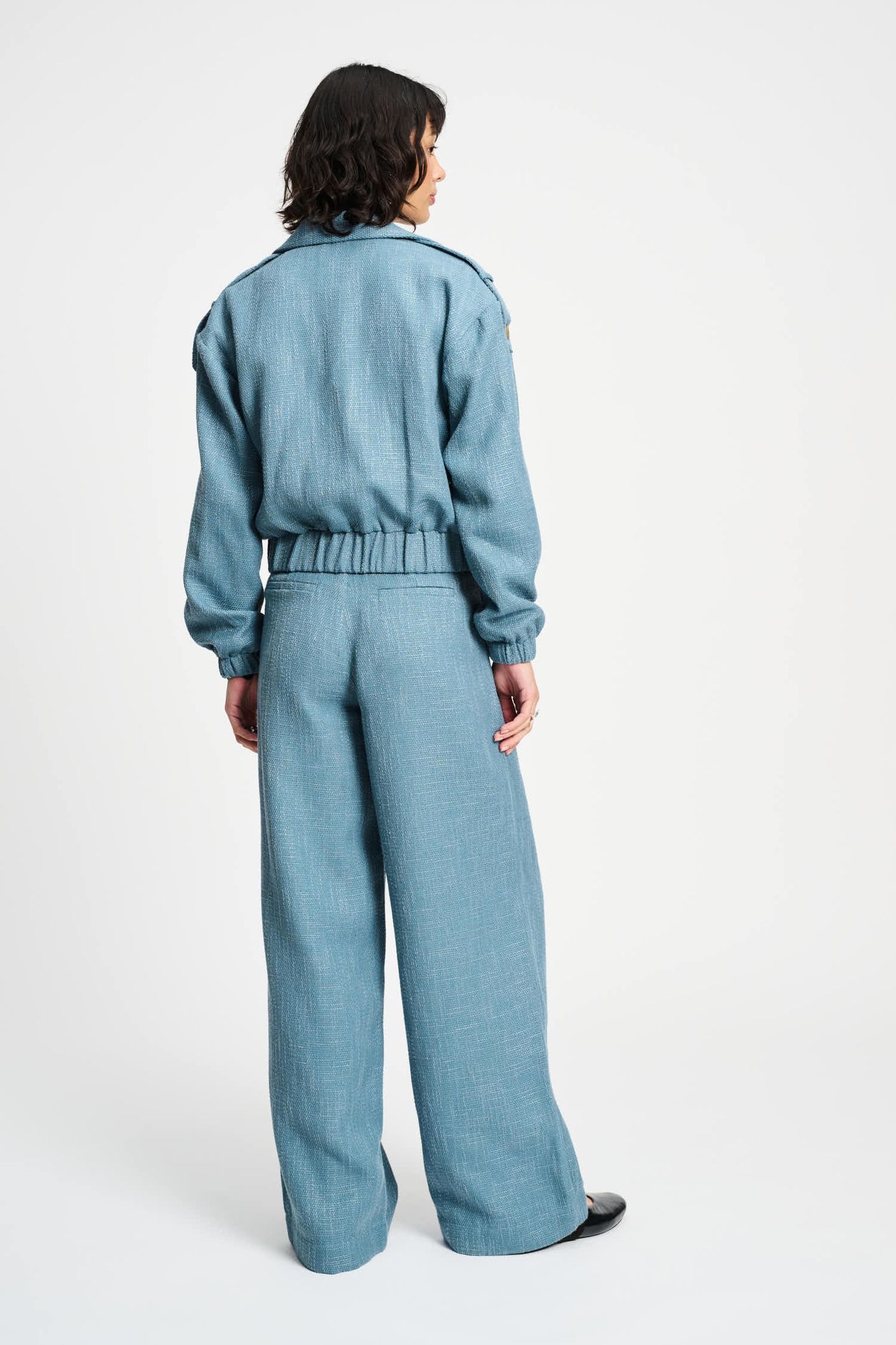 JACKET - BOUCLÉ DAWN BLUE 2