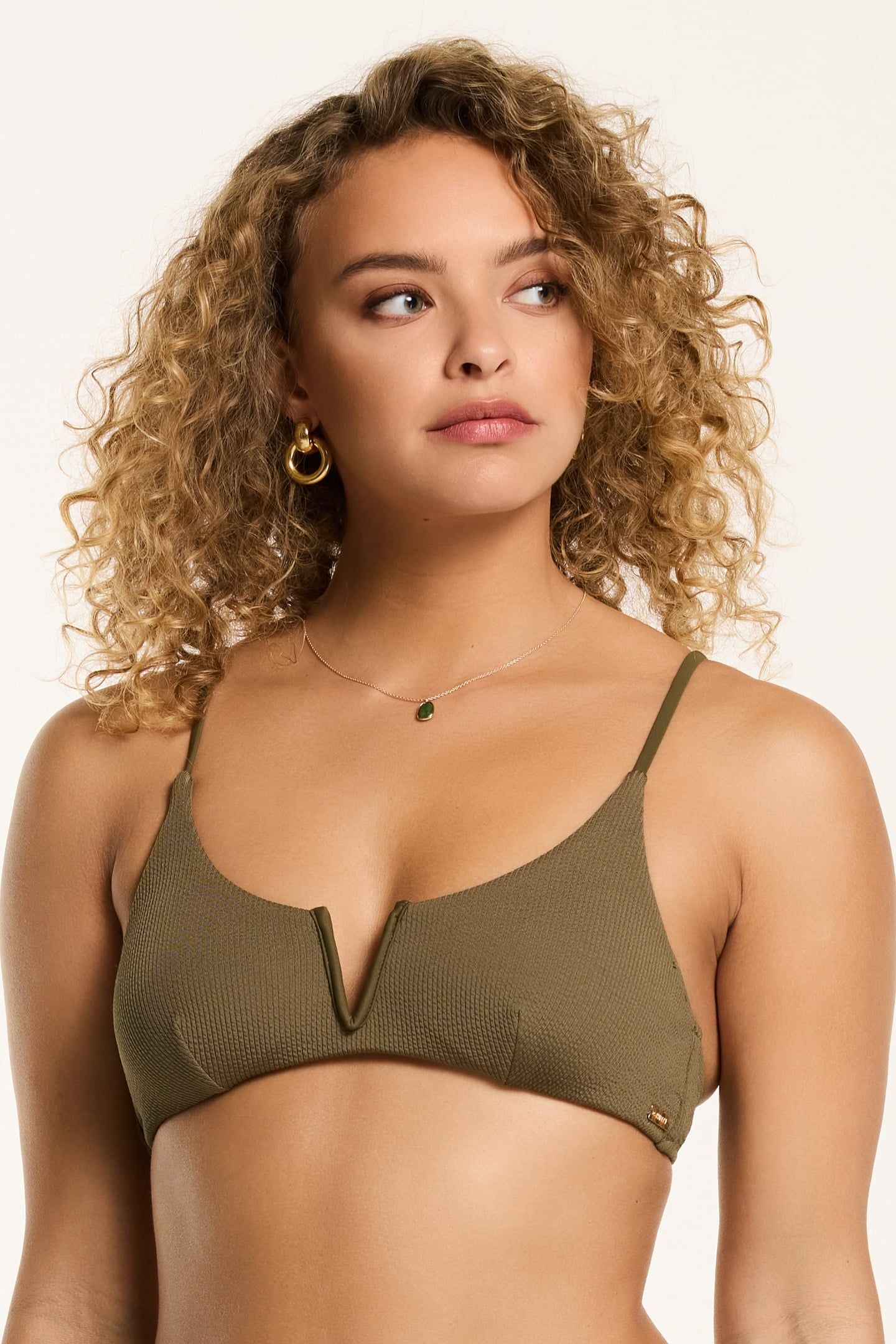 LEAH BIKINI SET CYPRUS STRUCTURE FOREST GREEN CYPRUS 3