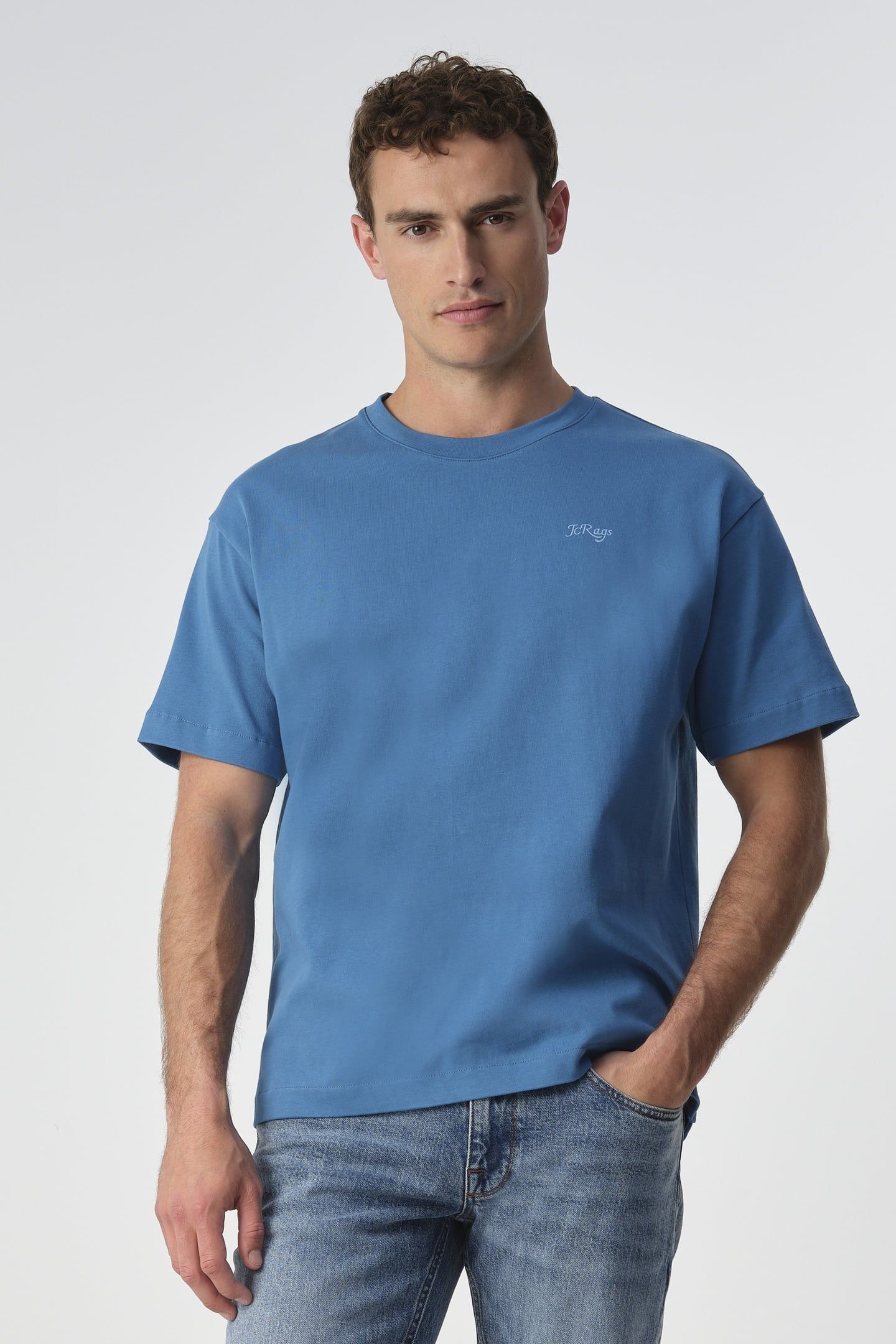 ROOSE T-SHIRT BLUE 1