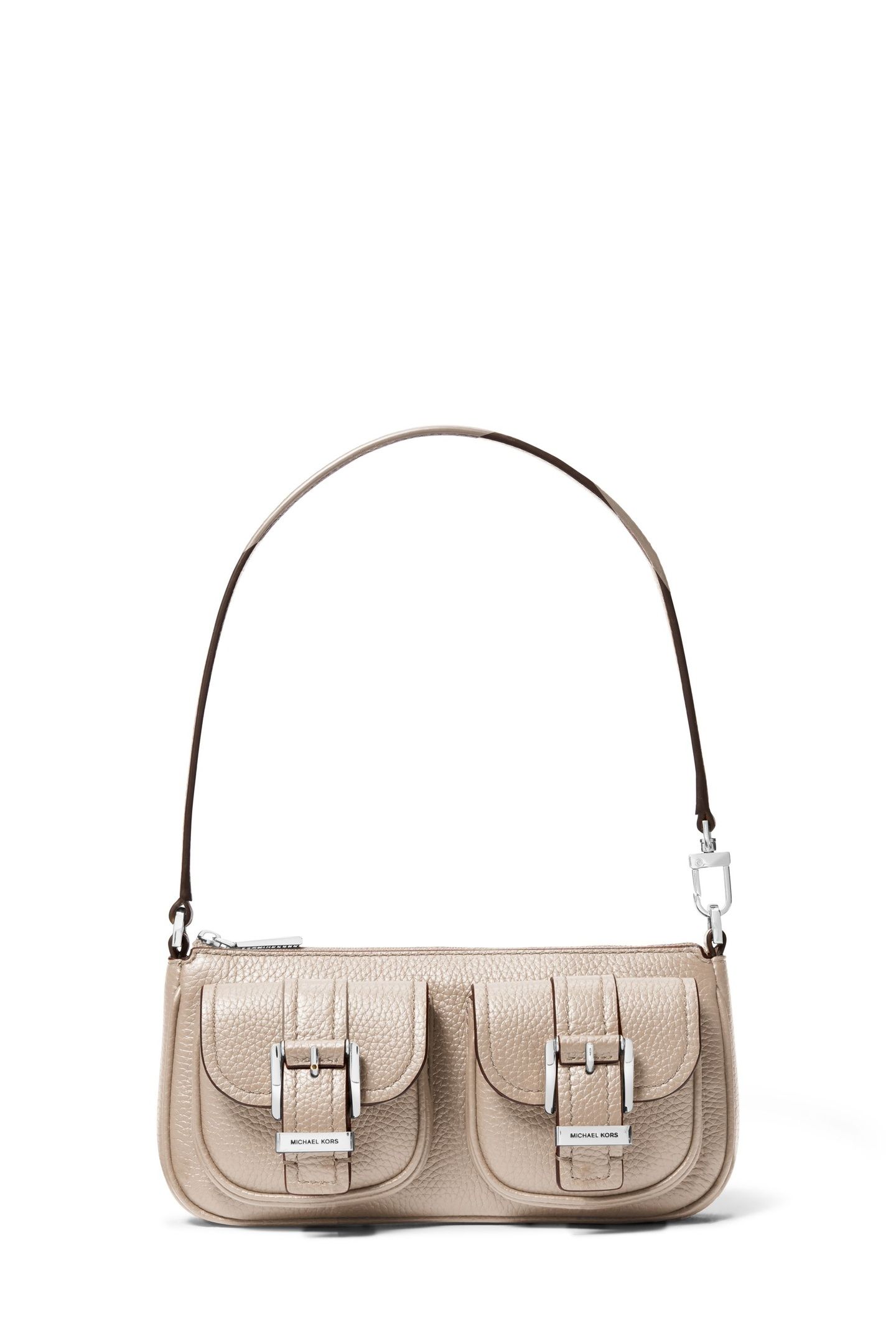SMALL CONVERTIBLE POUCHETTE LIGHT SAND 2