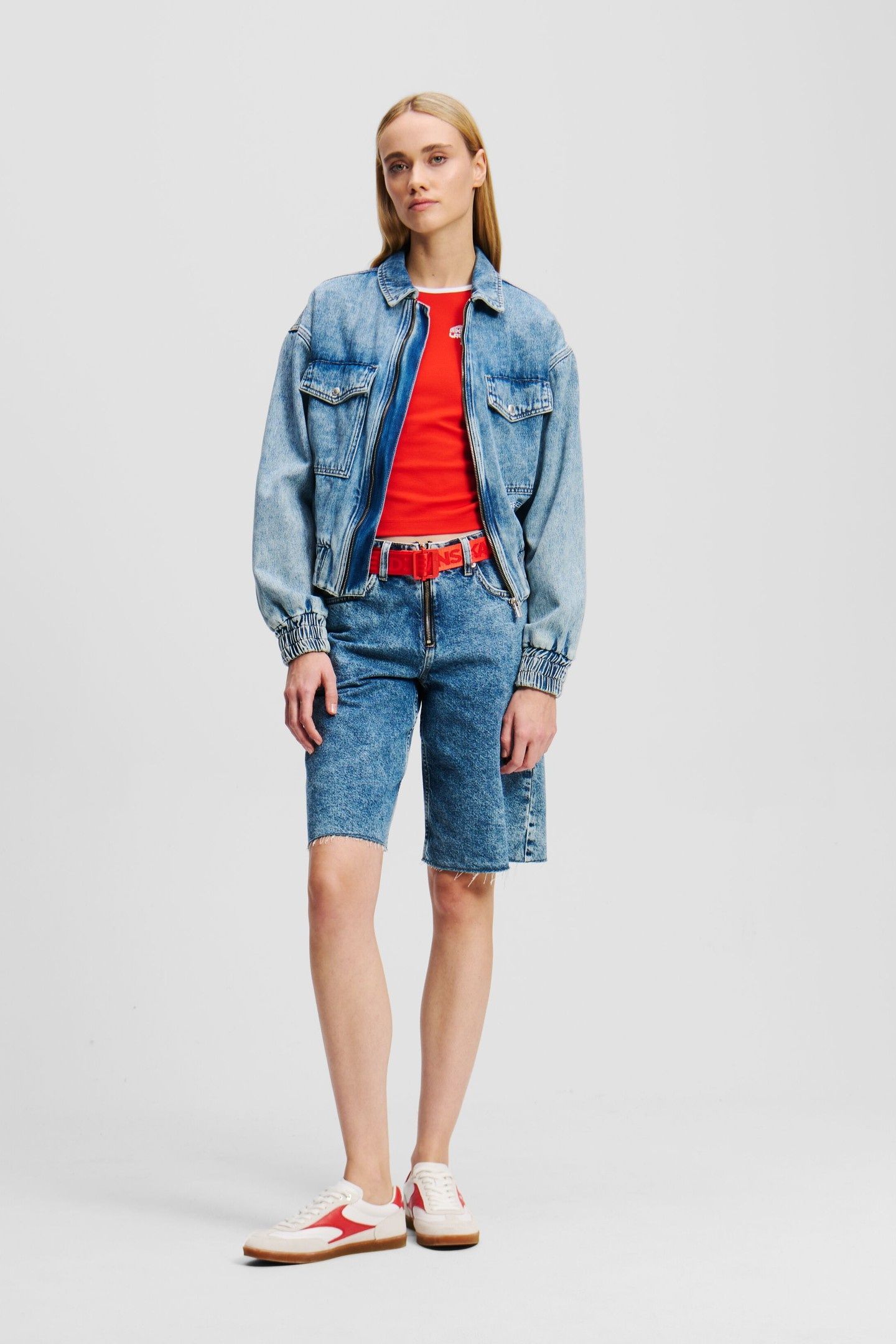 DENIM BOMBER JACKET LIGHT MARBLE BLUE 6