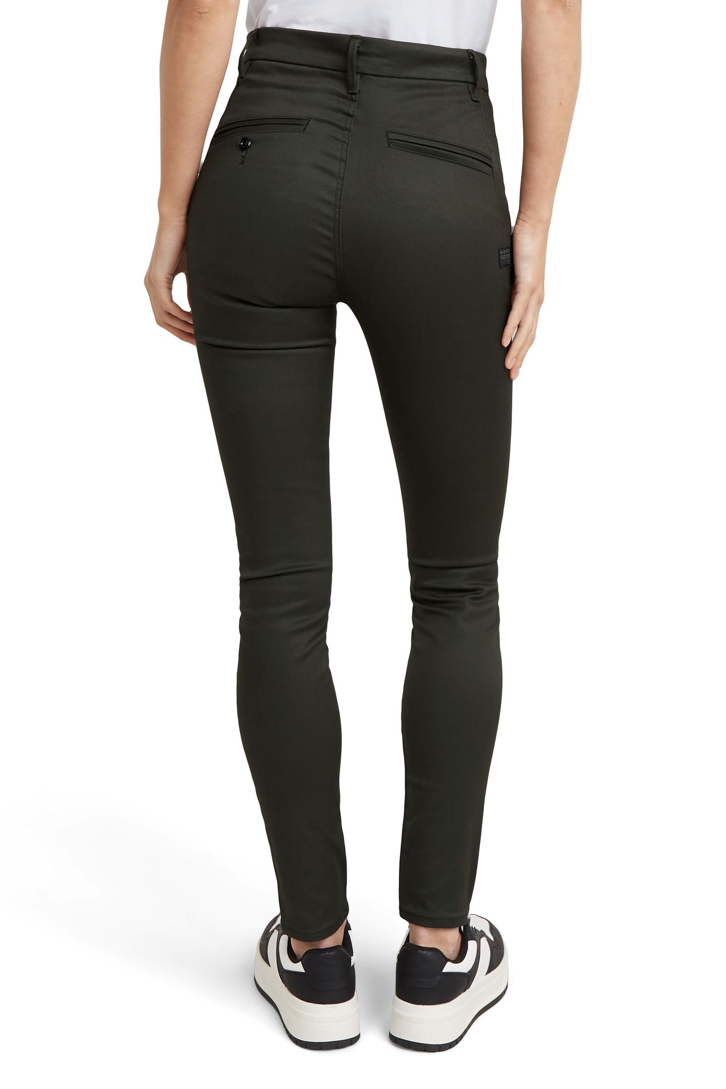 WELD HIGH SKINNY CHINO RAVEN 3