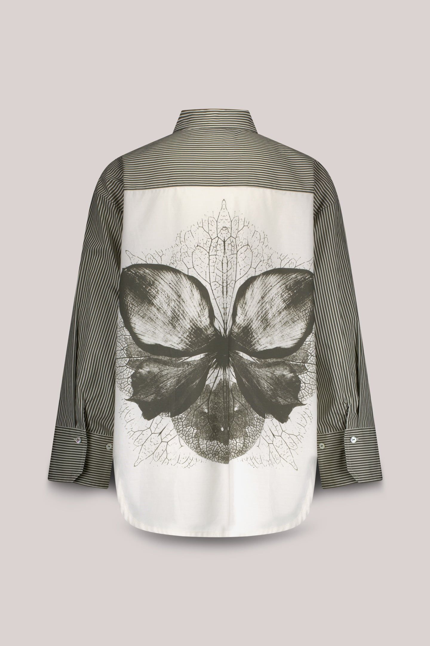 BLOUSE BIG FLOWER COTTON DARK CAMO 4