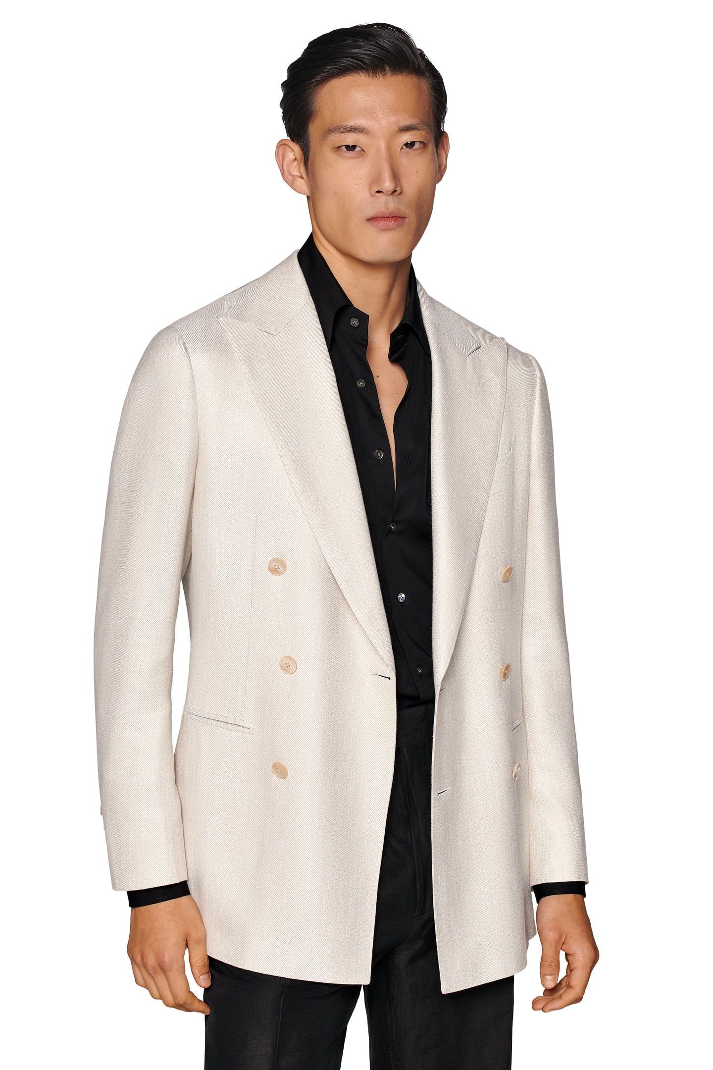 HAVANA-SAND-PURE BAMBOO SEPARATE TUXEDO JACKETS SAND 4