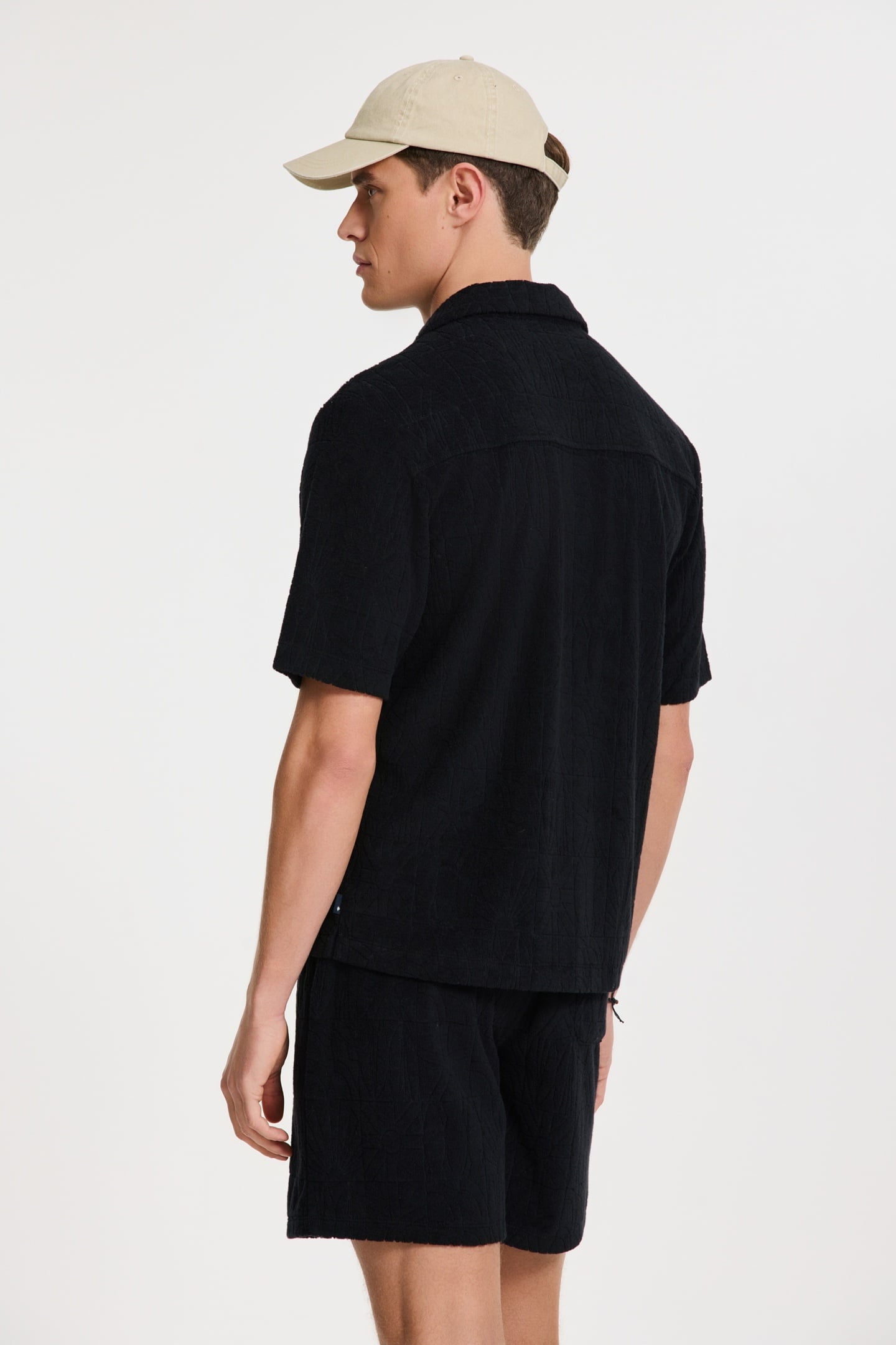 TONY TOWELING SHORTS GEO SUN BLACK GEO SUN 4