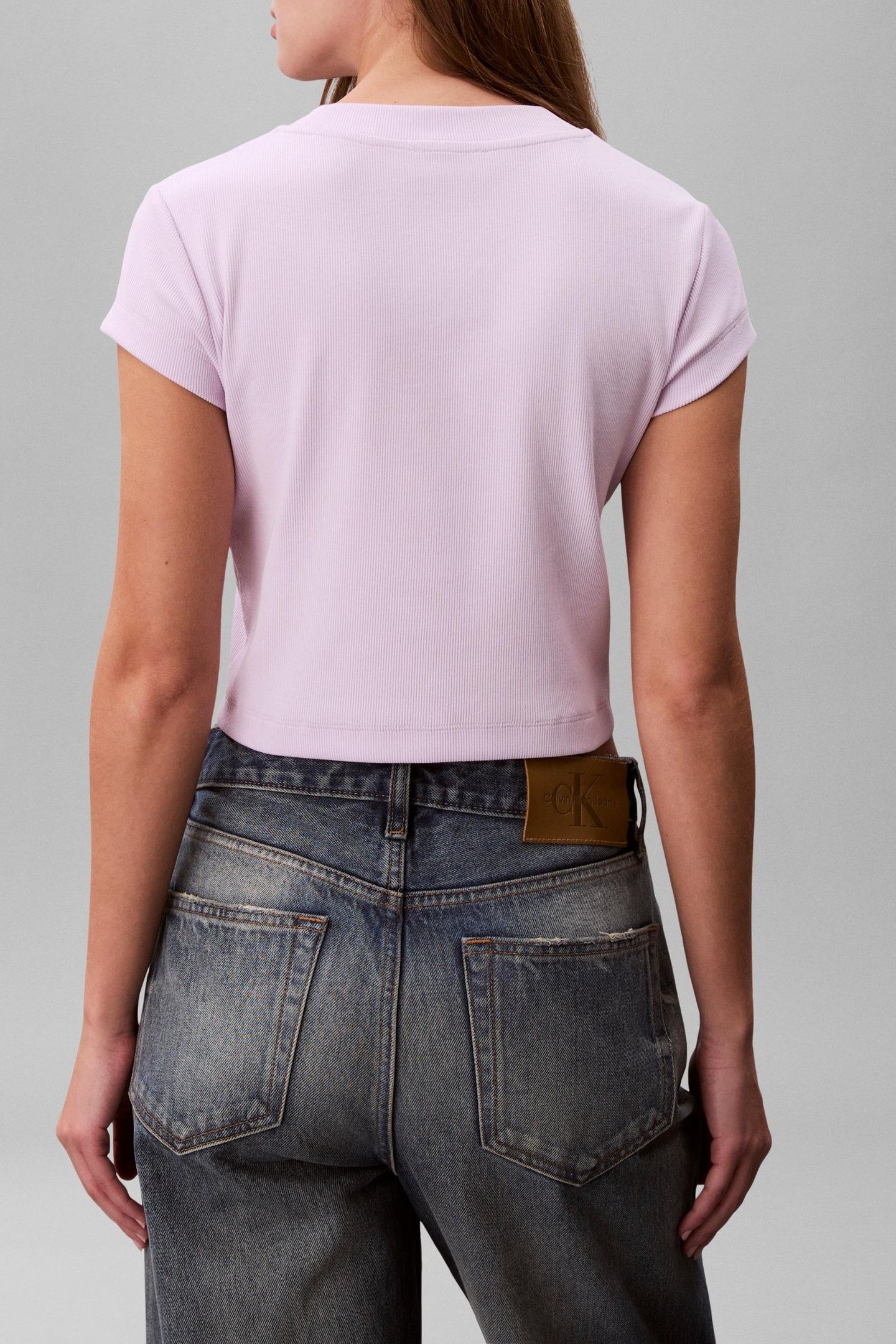 MONOLOGO BABY RIB TEE ISLAND LILAC 4