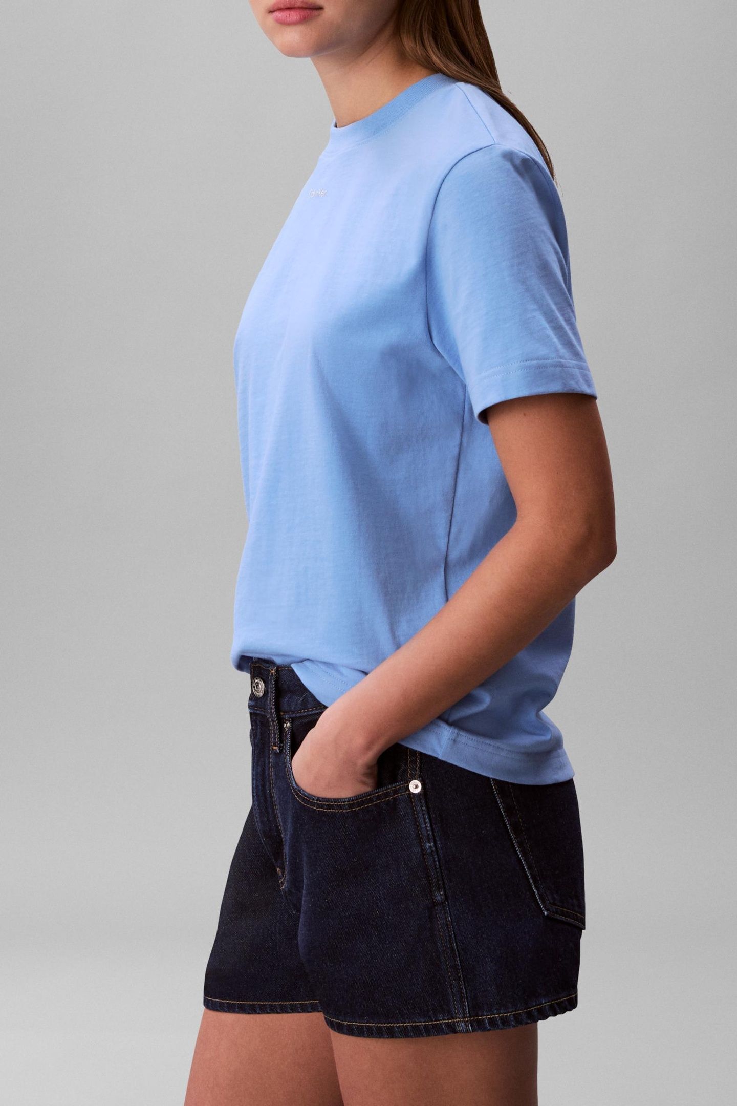 SS 20S CLASSIC LOGO TEE BLUE DESCENT 4