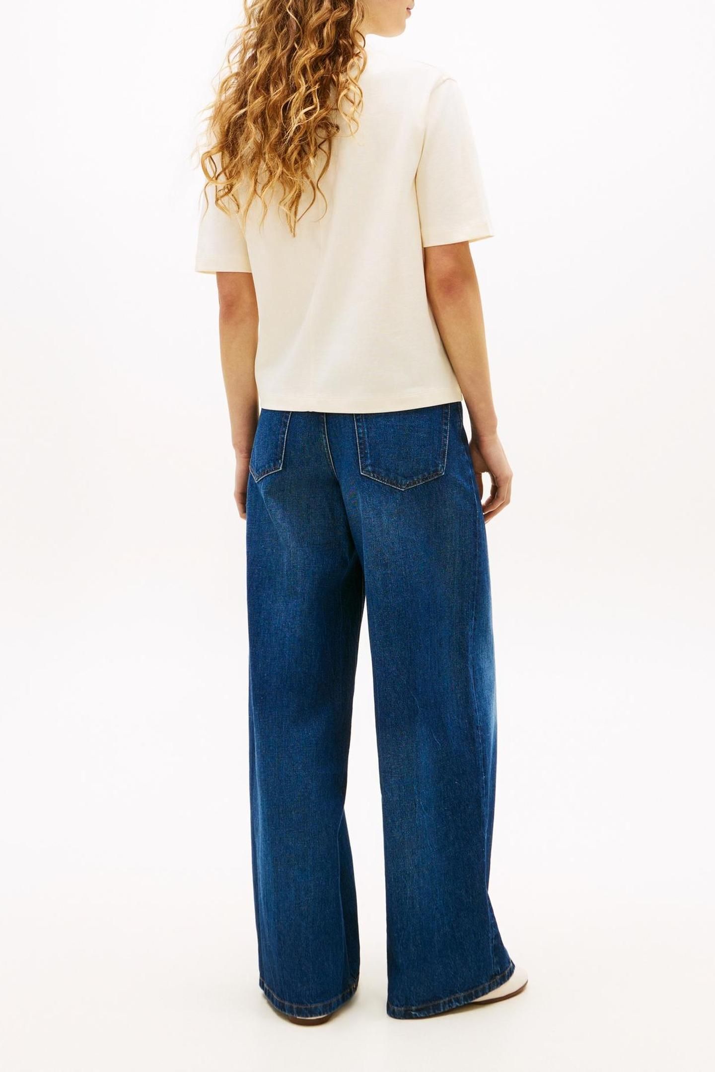 GOLD BUTTON LONG SS CALICO 3