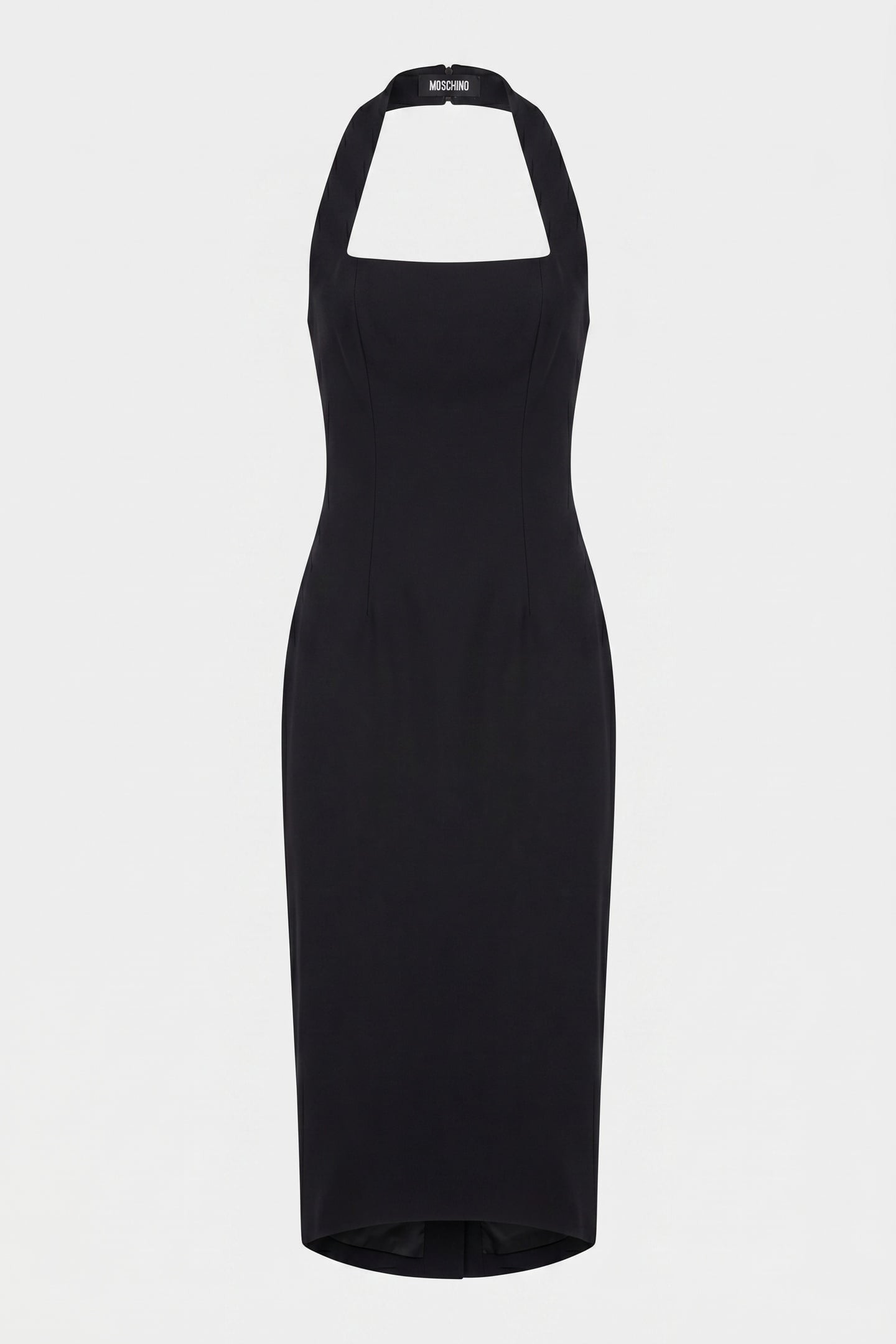 HALTER MIDI DRESS NAVY 4