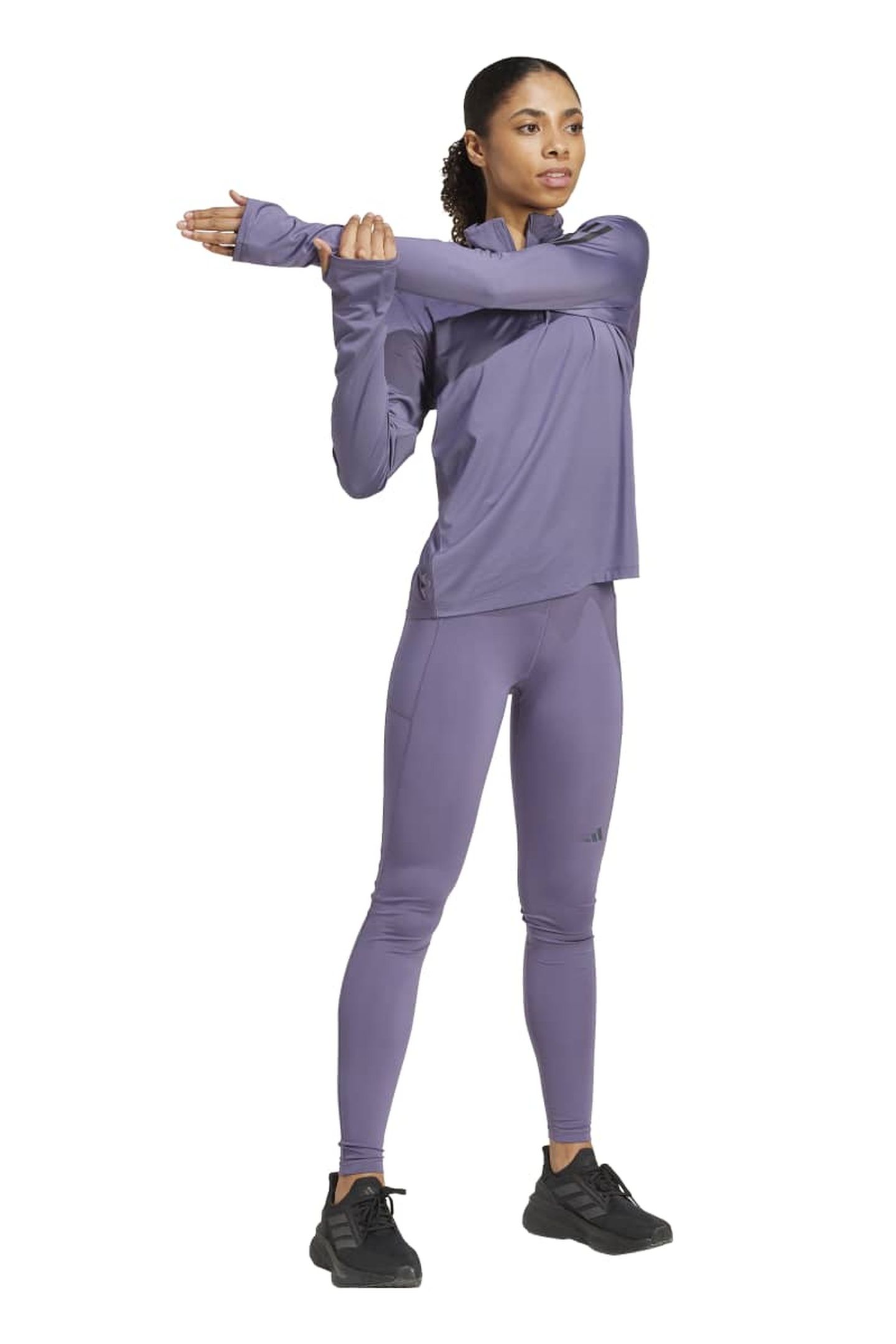 PERFORMANCE OWN THE RUN HALF-ZIP PRELOVED VIOLET 3