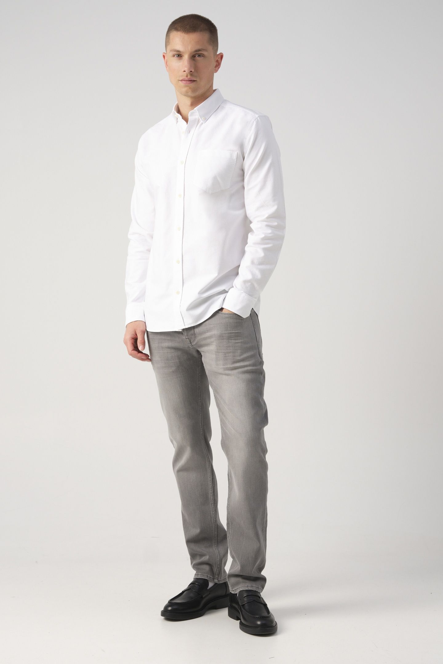 CASUAL SHIRT LM WHITE 2