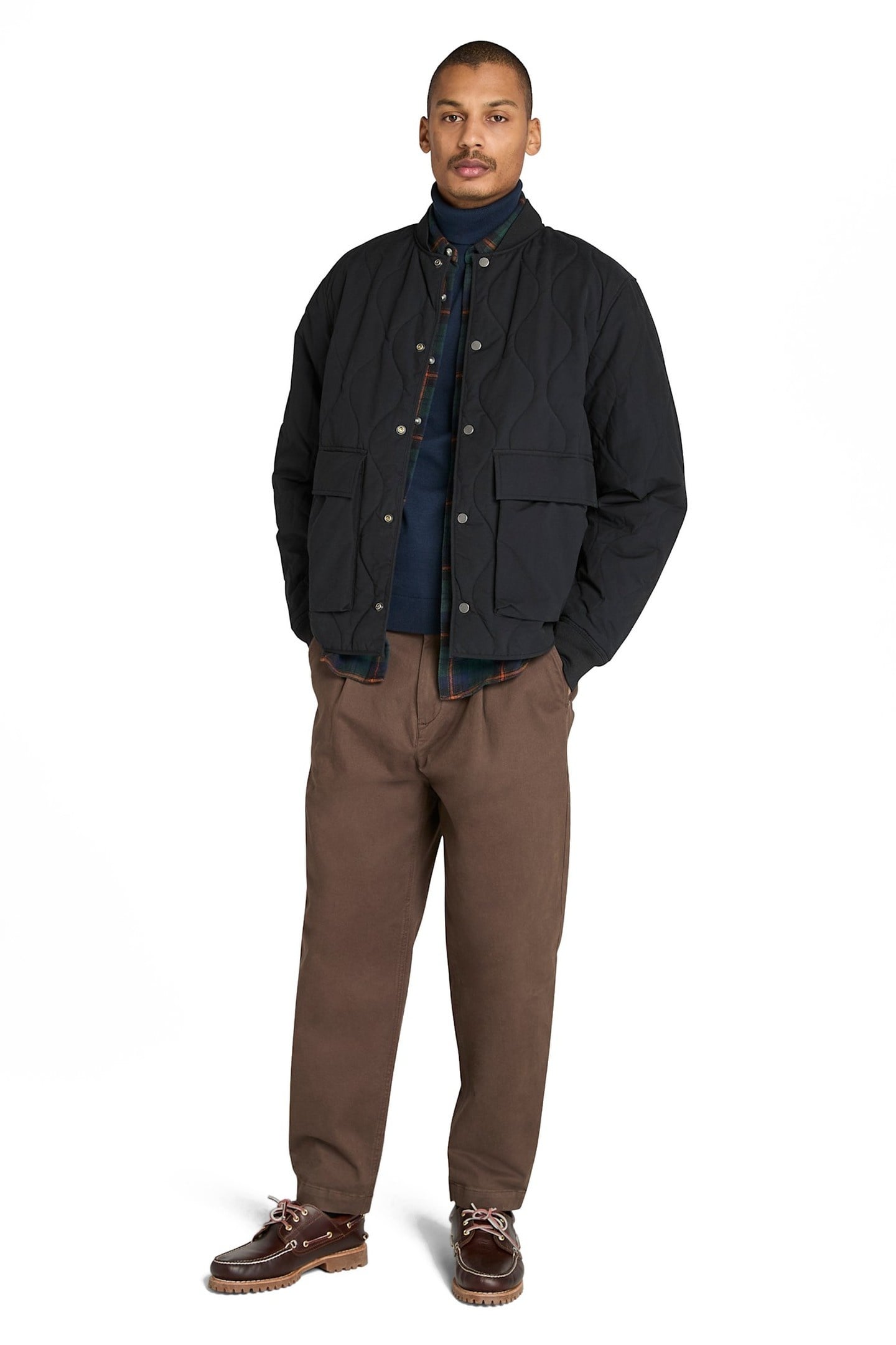 QUILTED JACKET BLACK 1