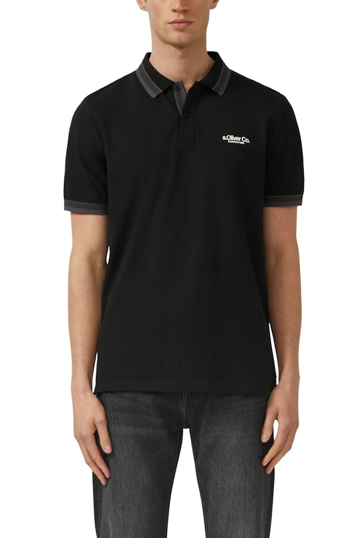S.OLIVER POLOSHIRTS BLACK 3