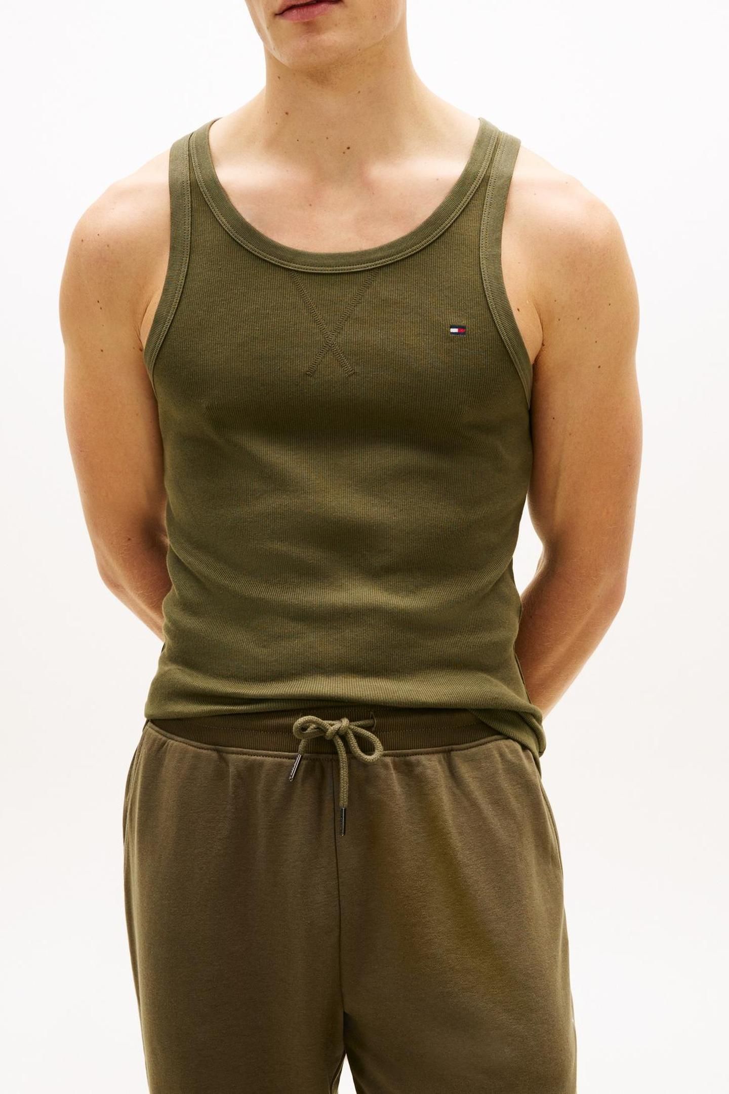 2-PACK RIB TANK GREEN 1