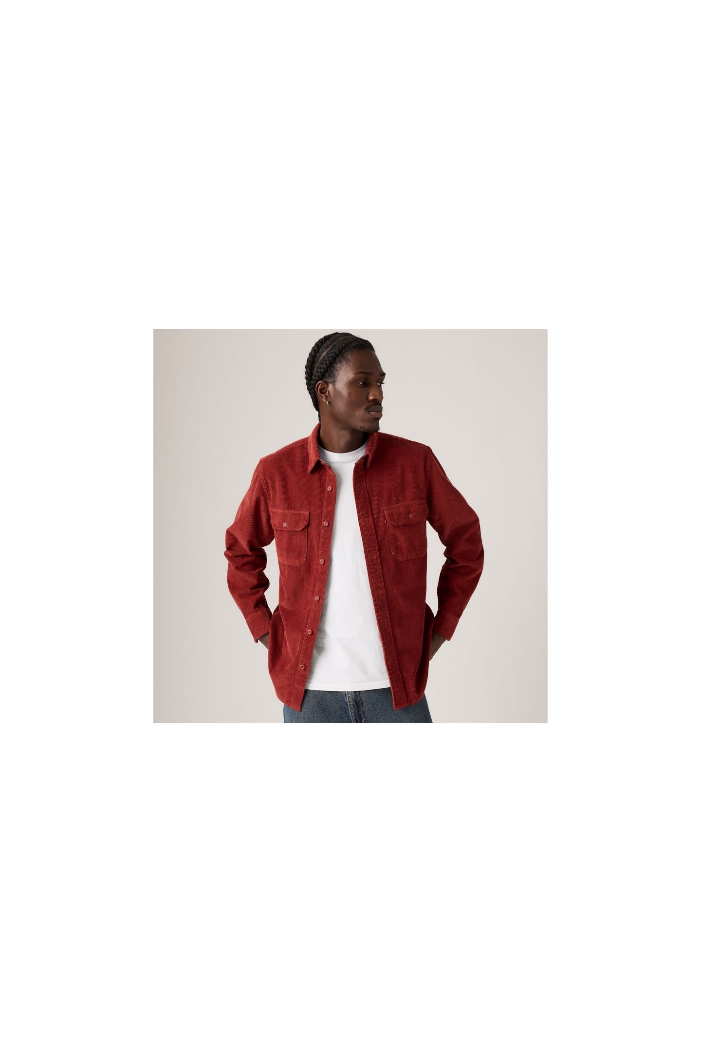 CLASSIC WORKER CORDUROY OVERSHIRT 4