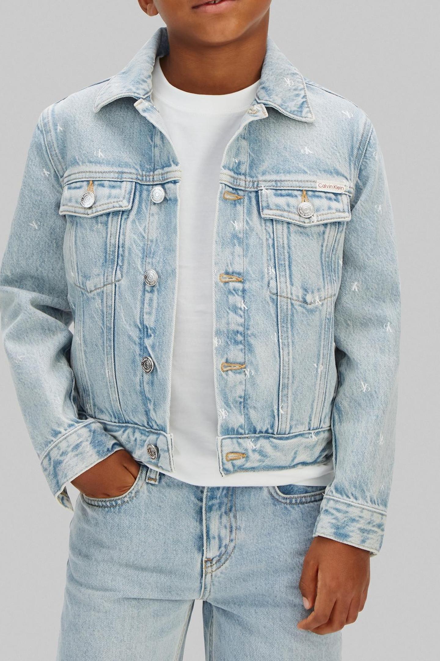BOYS DENIM TRUCKER JACKET ANDREW WASH 1