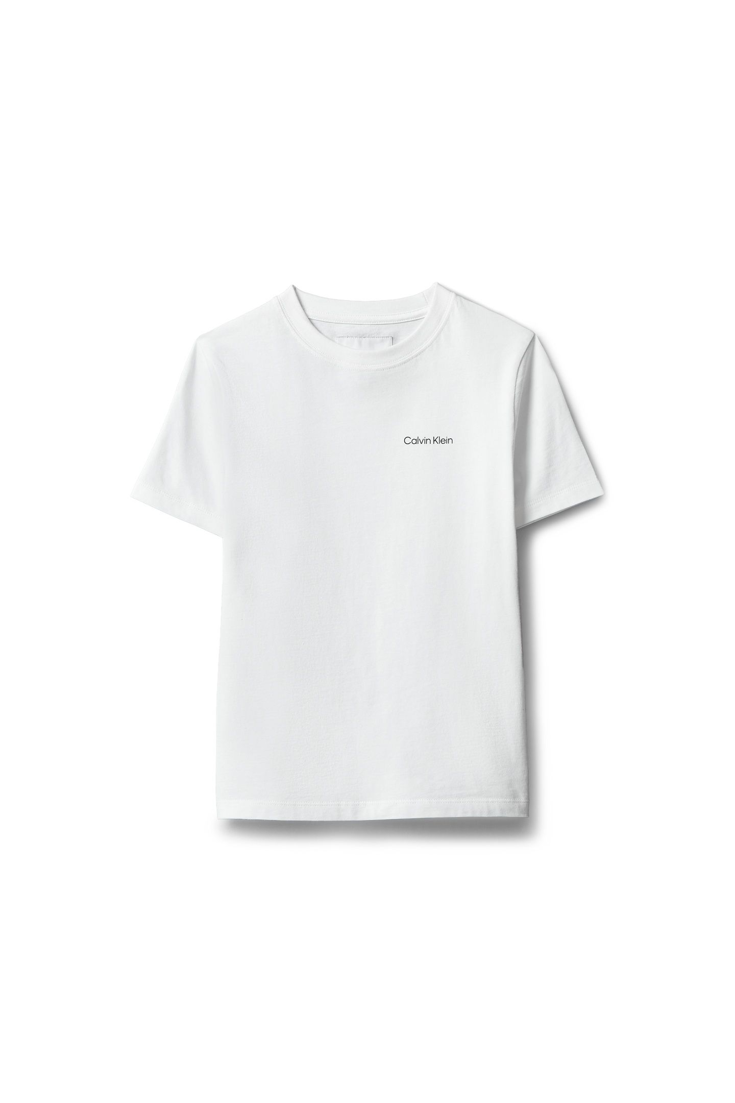 UNISEX CHEST LOGO SS T-SHIRT WHITE 5