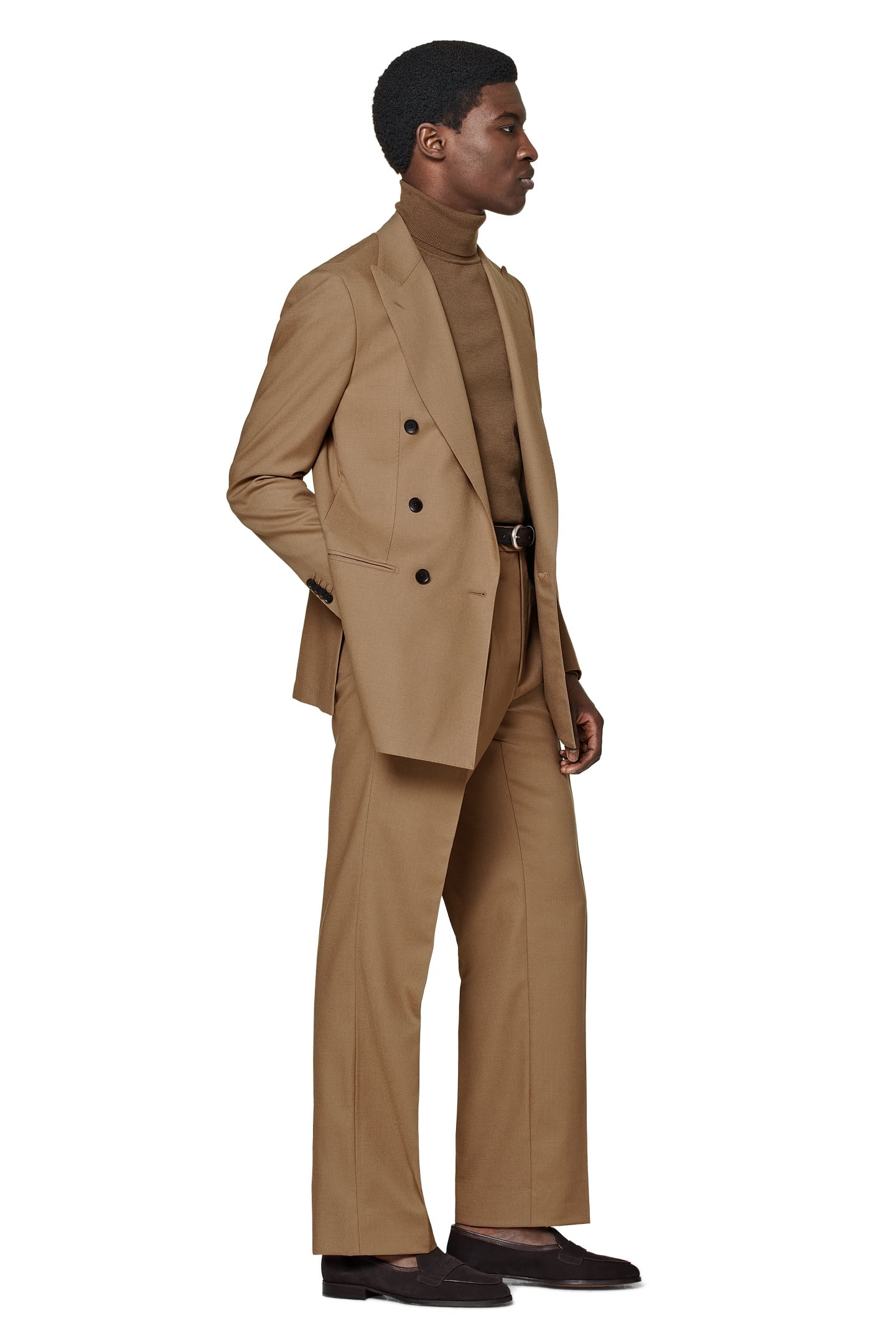 SUIT-MID BROWN NESTED SUITS MID BROWN 4