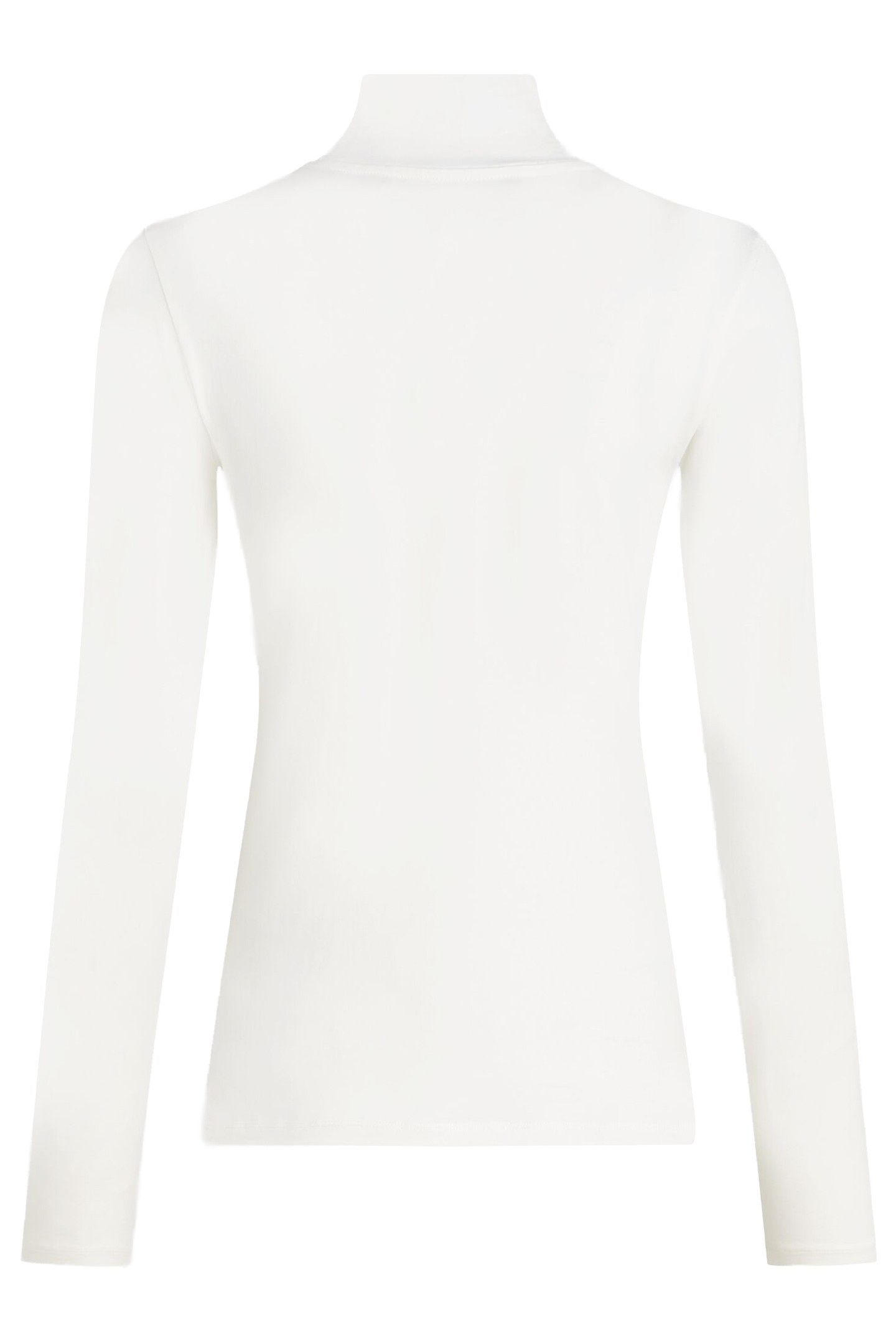 K LOGO MOCK NECK LS T-SHIRT SNOW WHITE 2