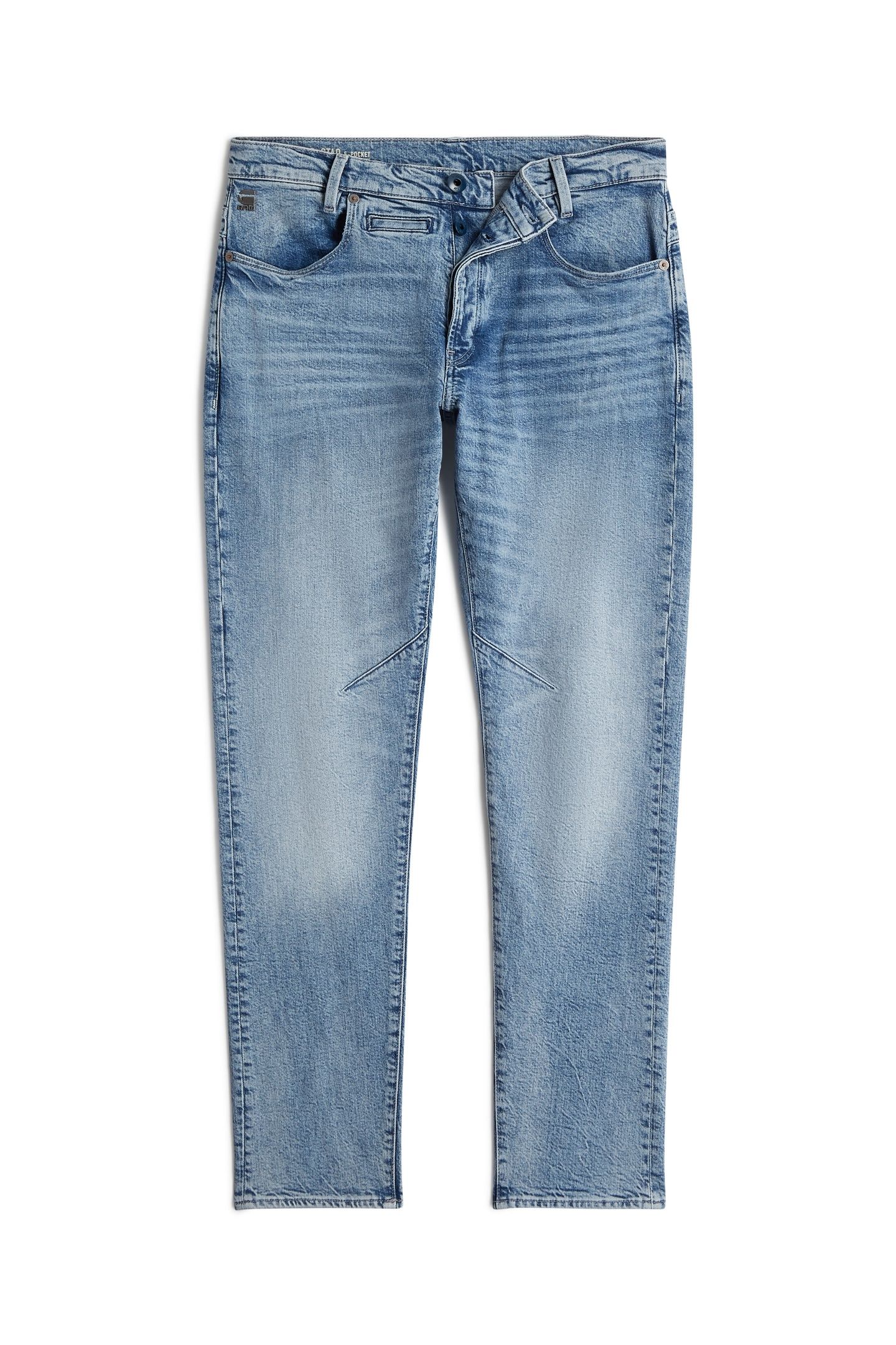 D-STAQ 5-POCKET SLIM SUN FADED AIR FORCE BLUE 4