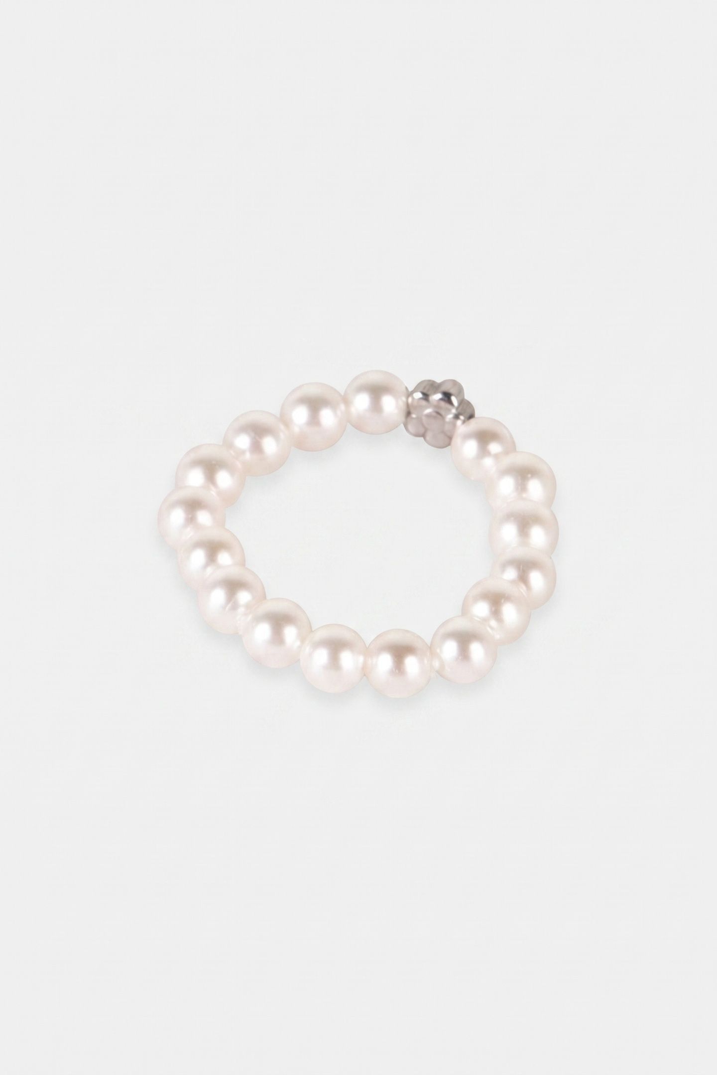 ANXIETY SHINY BLOOM RING SILVER / 56-60 4