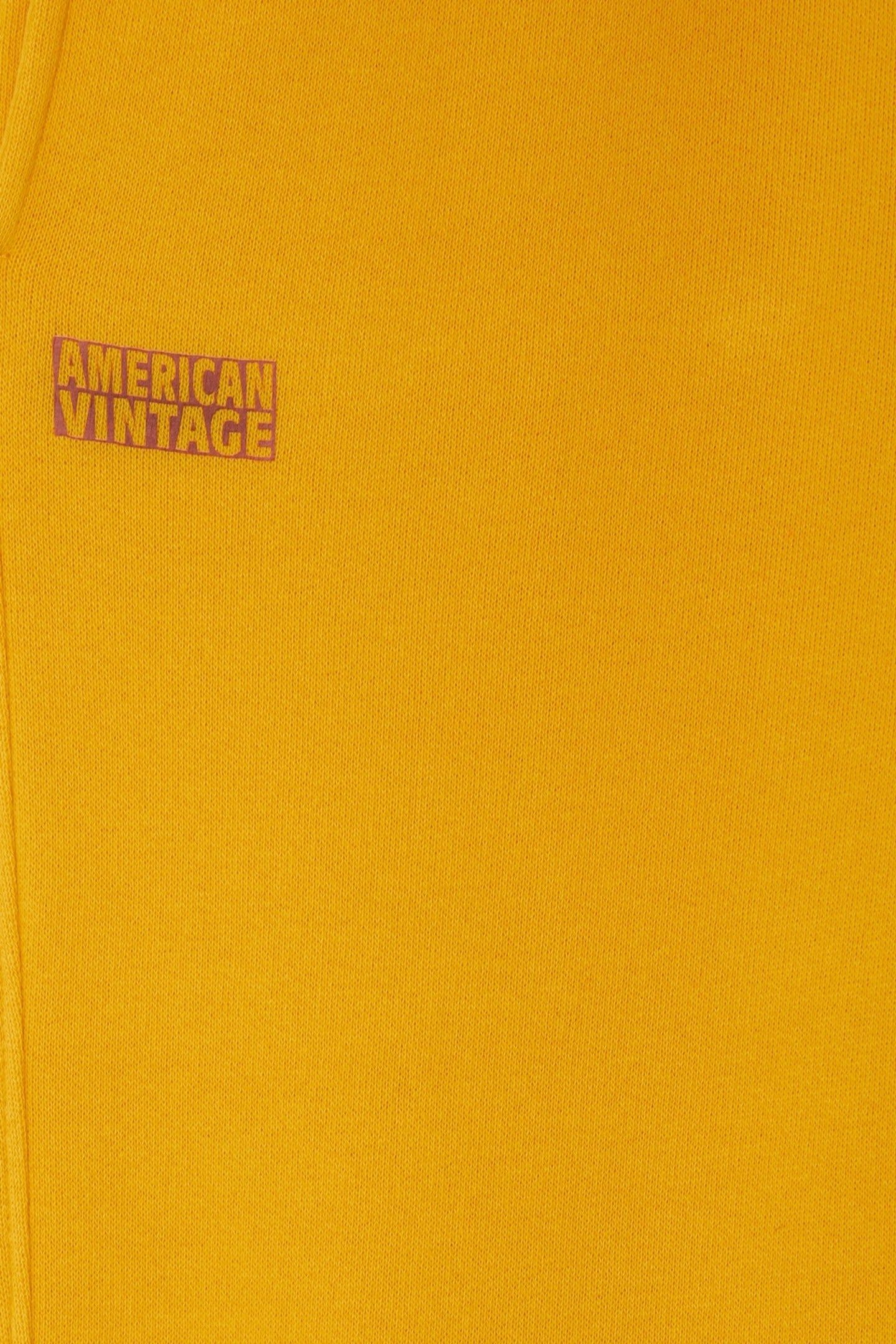 IZUBIRD SWEAT PANTS MOUTARDE VINTAGE 5