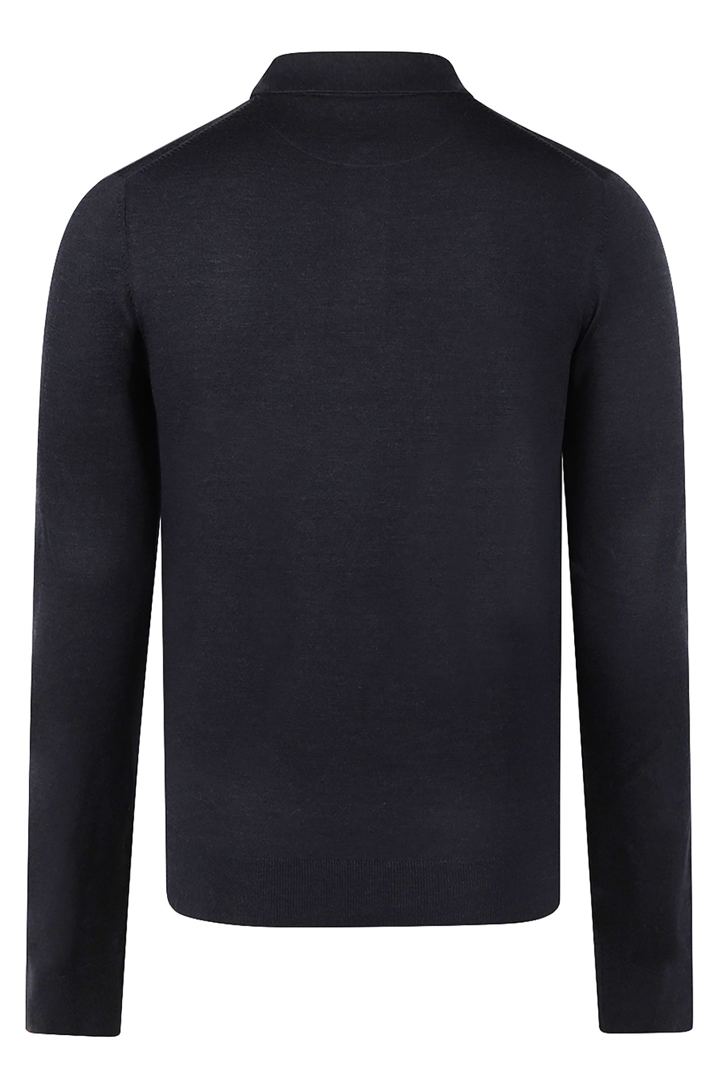 FINE MERINO POLO NAVY 3