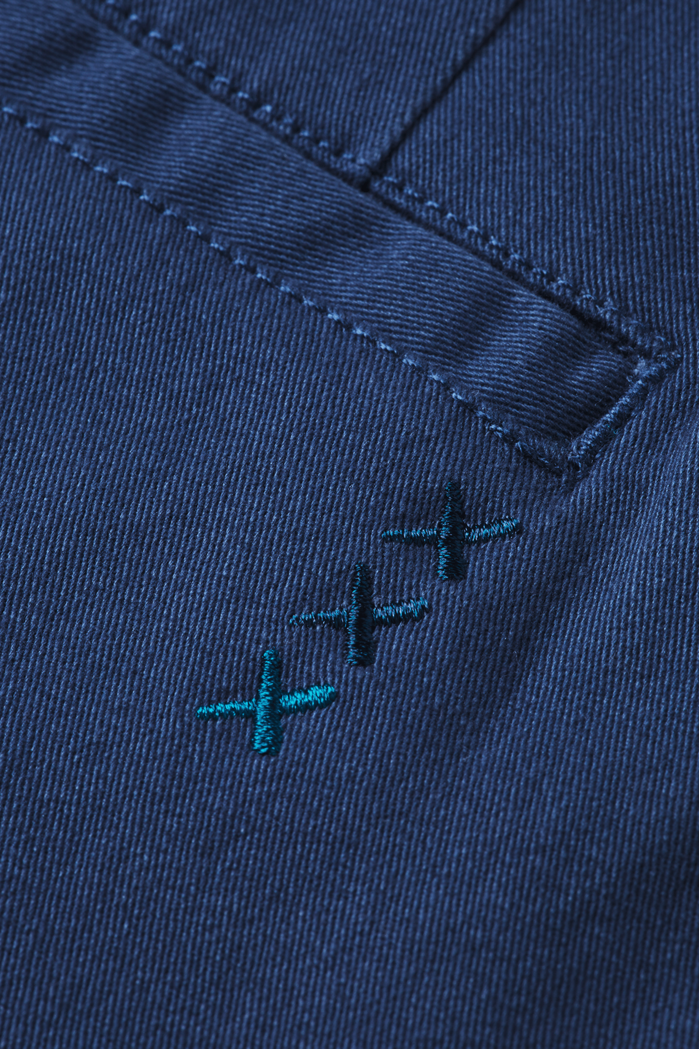 DRIFT - WASHED COTTON BLEND CHINO INSIGNIA BLUE 3
