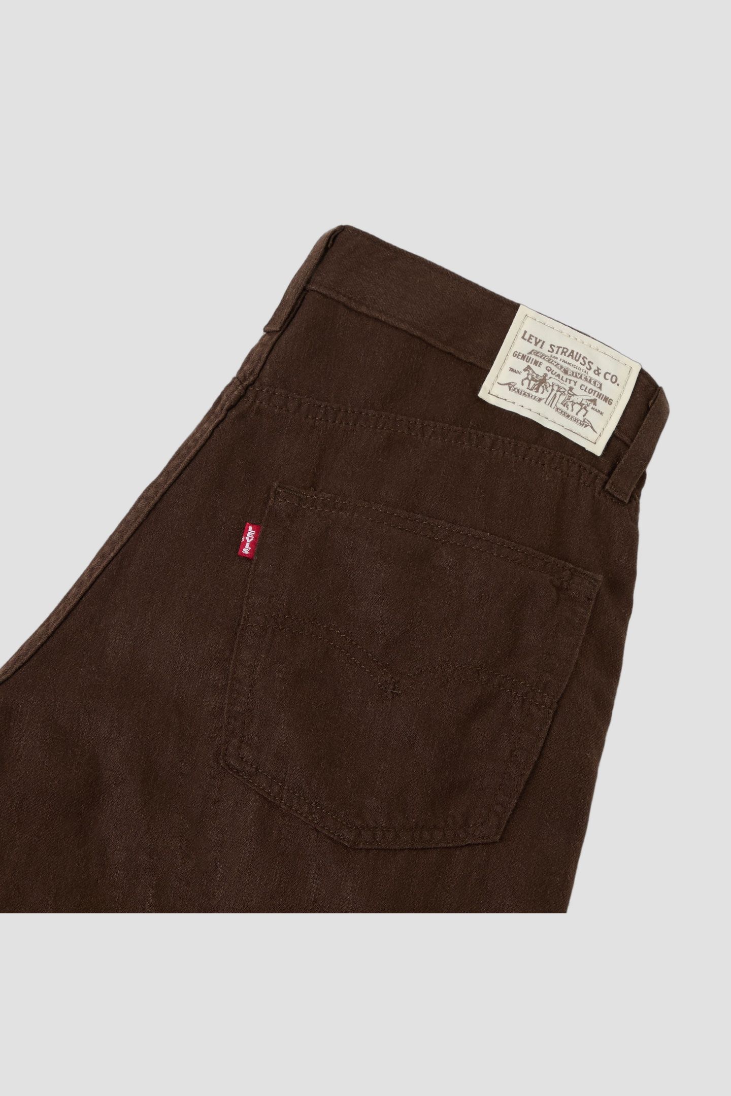 SUPER BAGGY LONG LINEN SHORTS 7