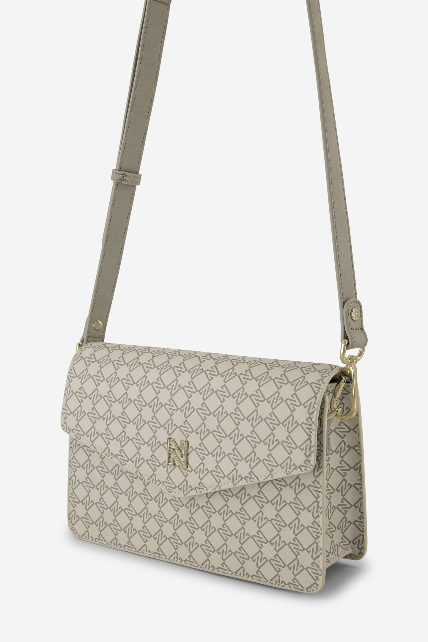 DAYANA LOGO SHOULDERBAG CREAM 5