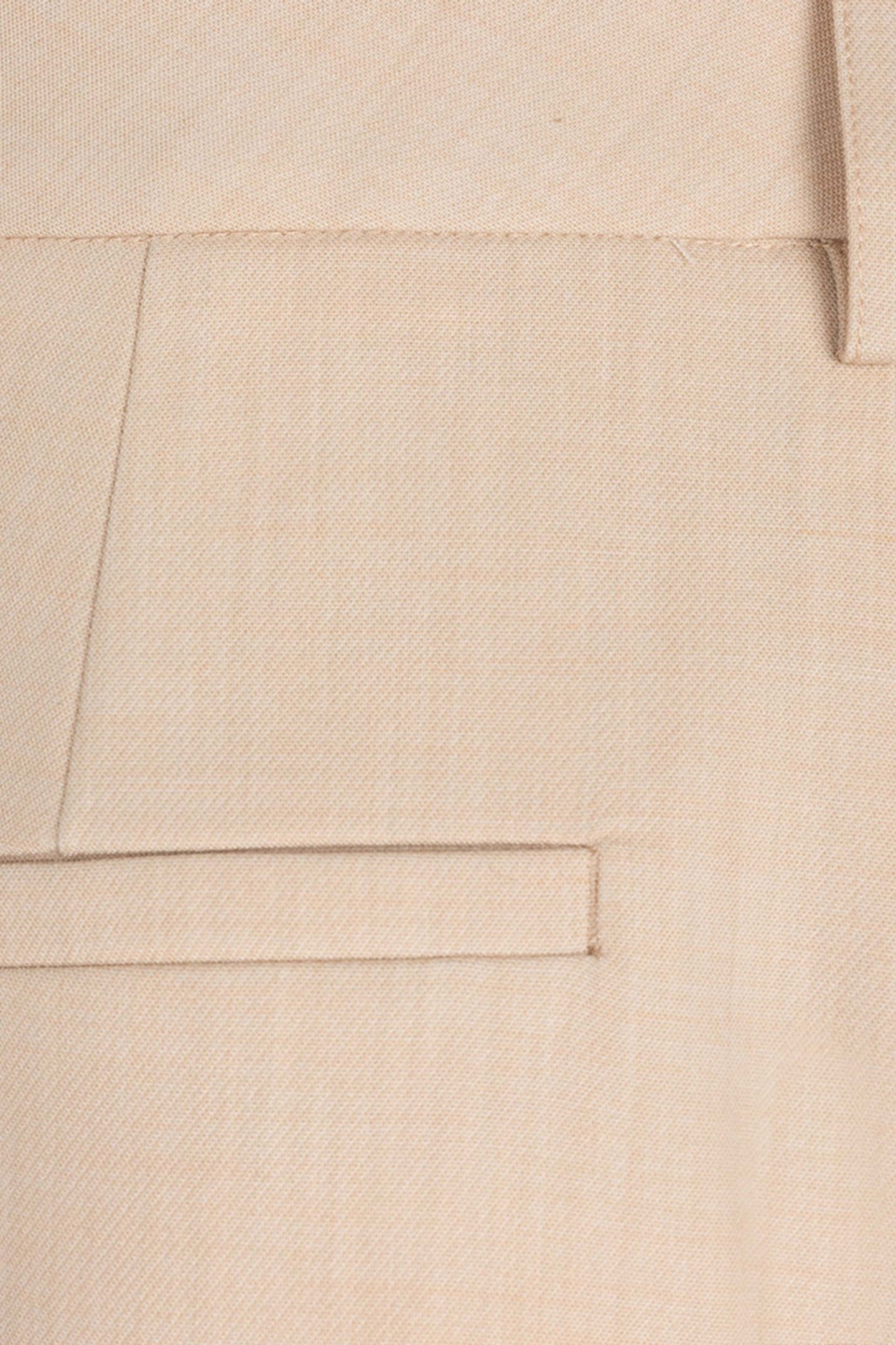 TROUSERS STRAIGHT LEG MELANGE SAND 9