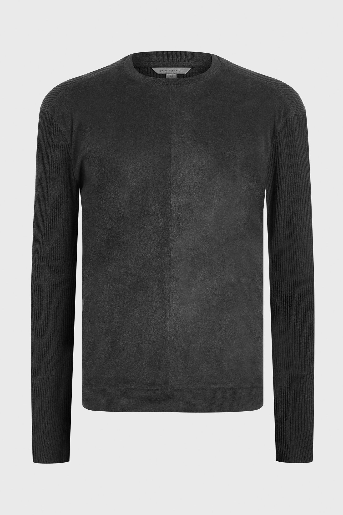 IZARD REGULAR FIT LS CREW CHARCOAL 2