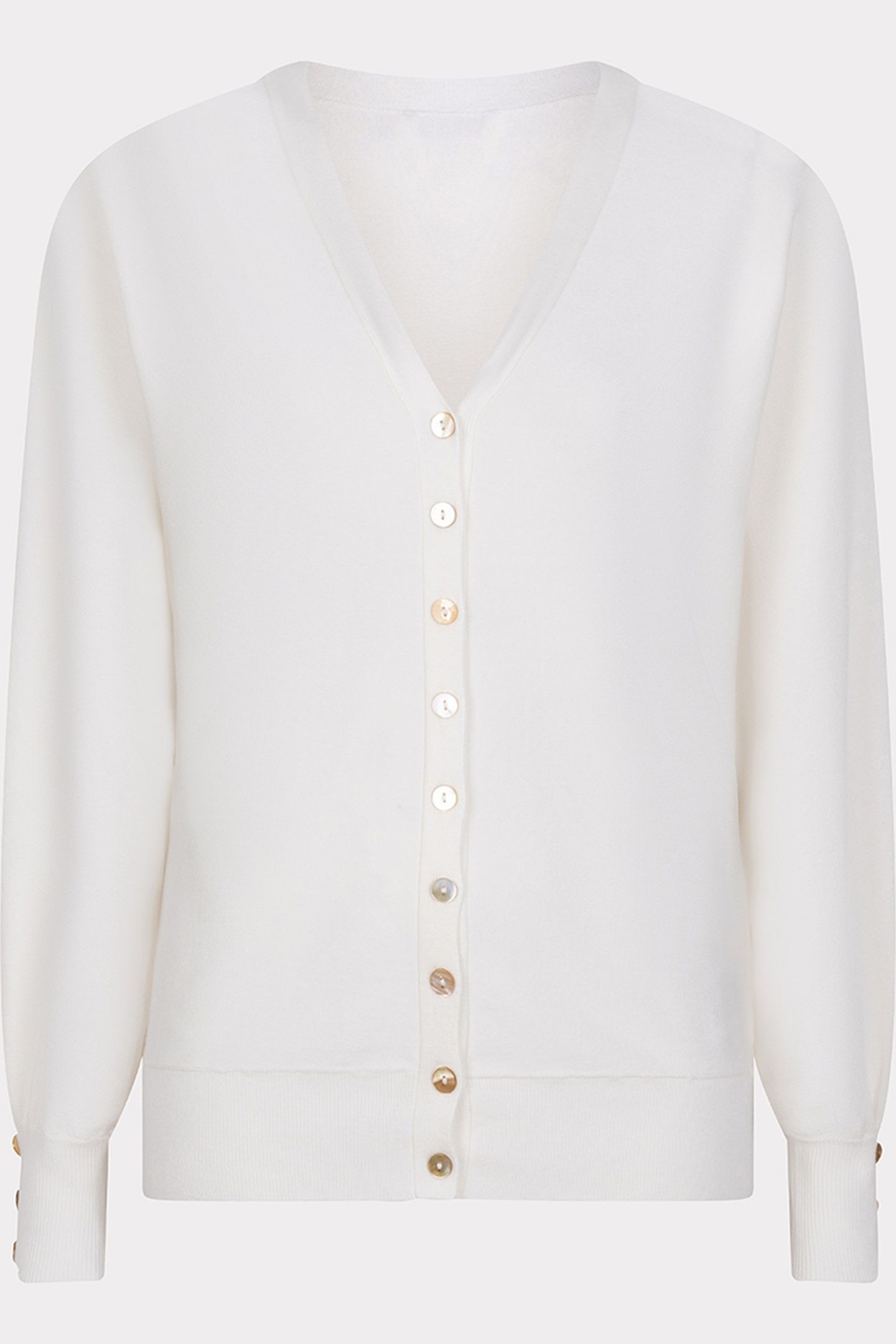 CARDIGAN BATWING BASIC KNIT OFF WHITE 5