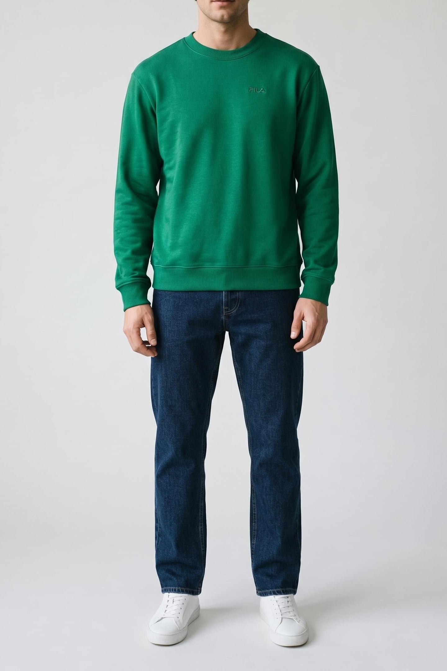 PARELLA RELAXED SWEATSHIRT GREEN JACKET 1
