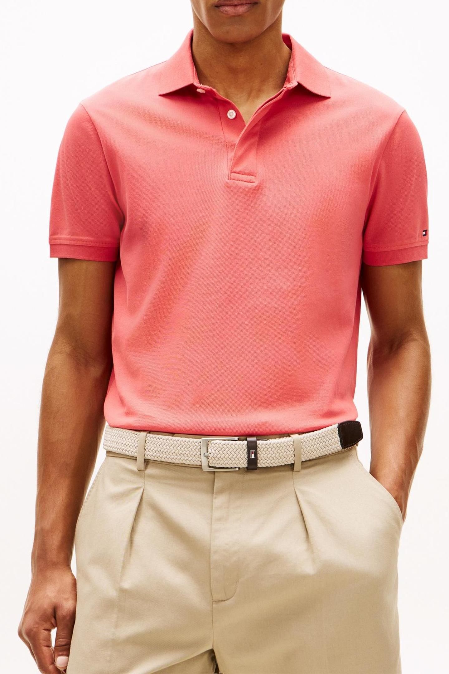 HIDDEN PLACKET REGULAR POLO VINTAGE RED 1