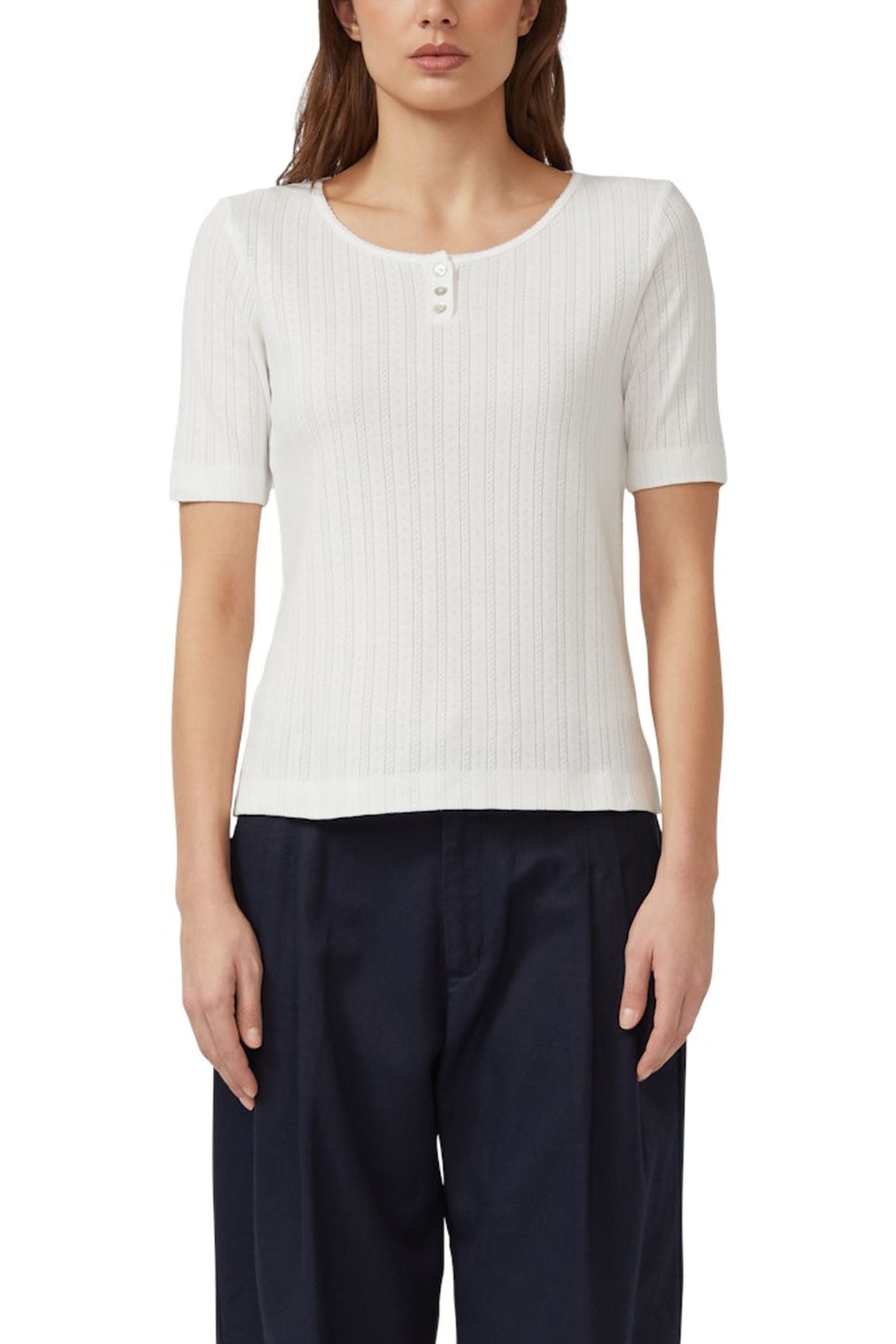 S.OLIVER T-SHIRTS OFFWHITE 1