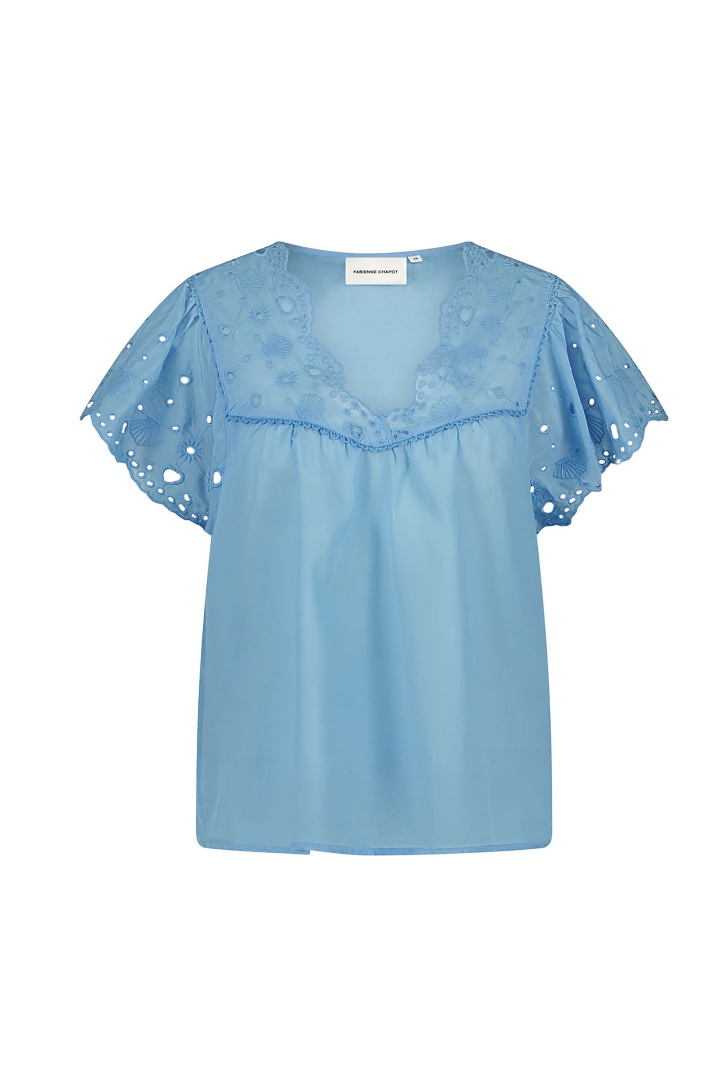 KRISTIN TOP POOL BLUE 4