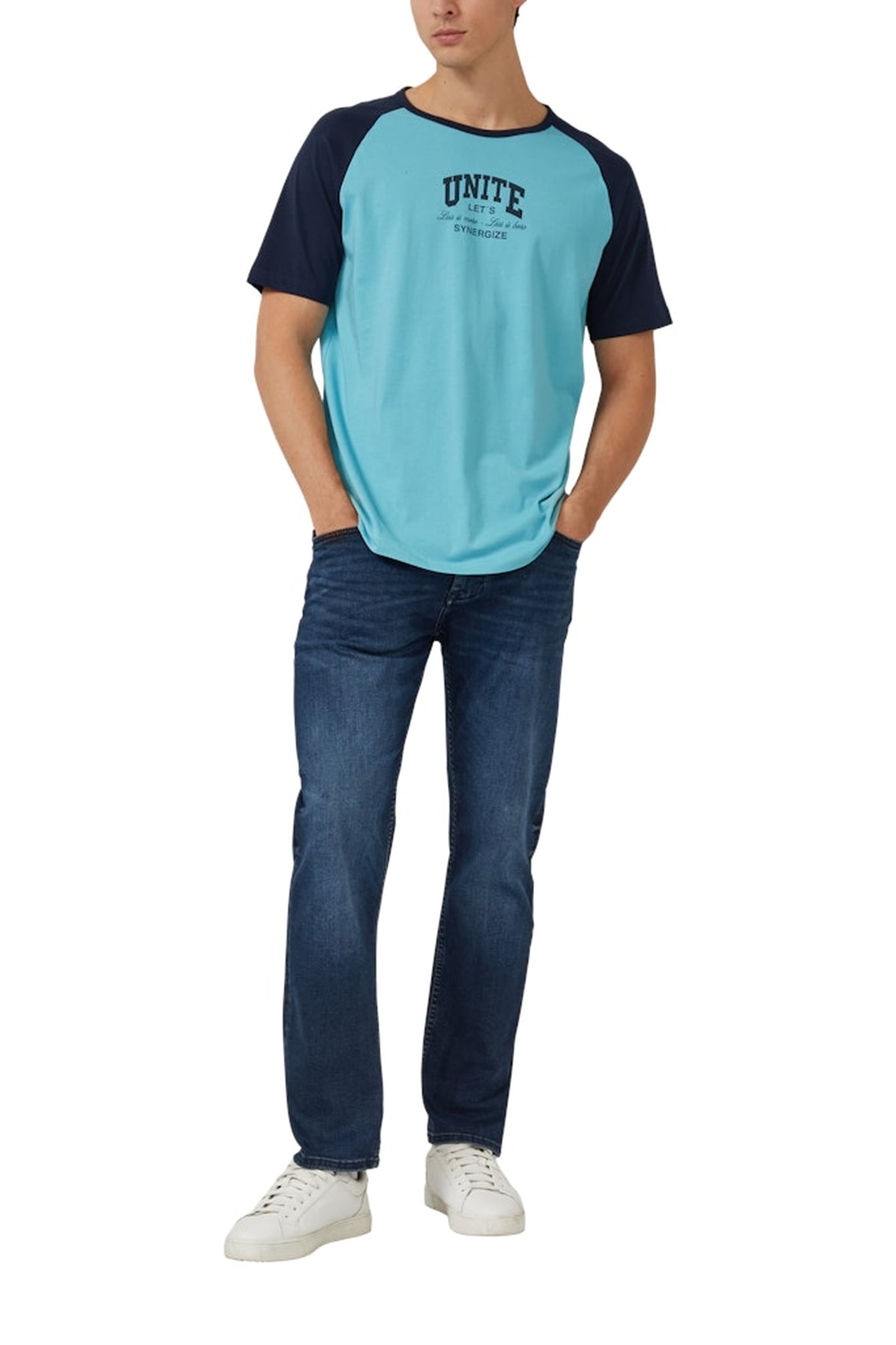 S.OLIVER T-SHIRTS BLUE AQUA 2