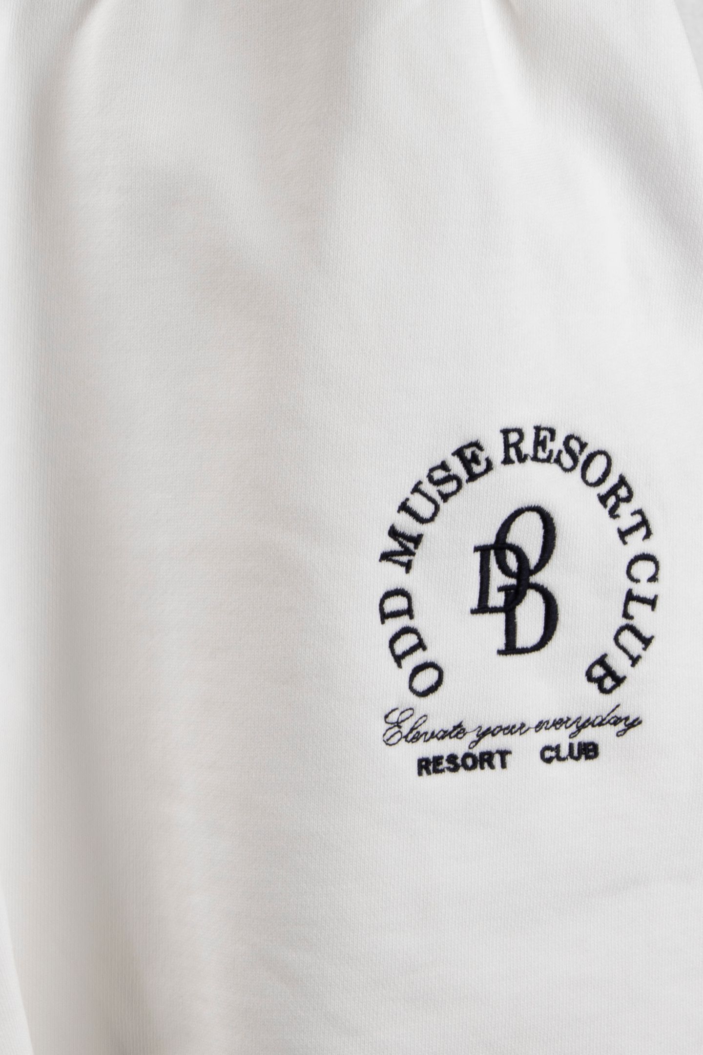 RESORT CLUB SWEAT SHORTS WHITE 6