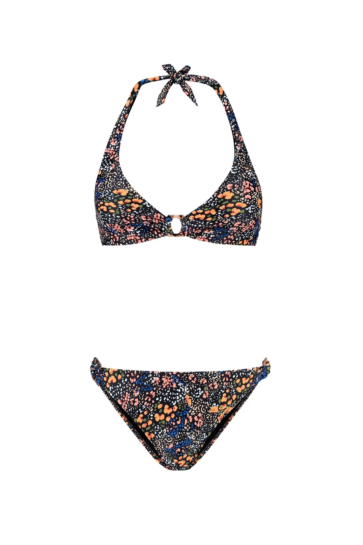 CARO BIKINI SET SPOTTED FLOWER BLACK SPOTTED FLOWER 6