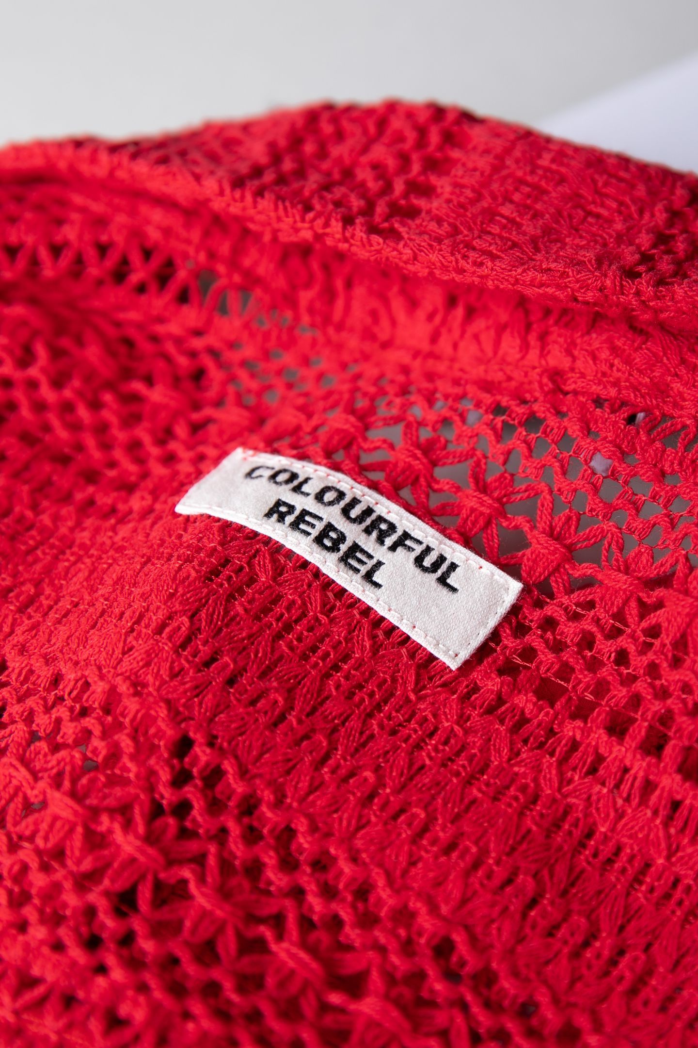 TALIA CROCHET BLOUSE POPPY RED 6