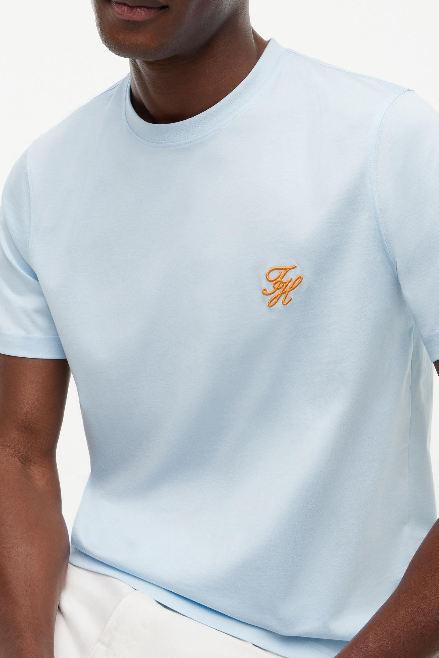 SCRIPT MONOGRAM T-SHIRT KEEPSAKE BLUE 5