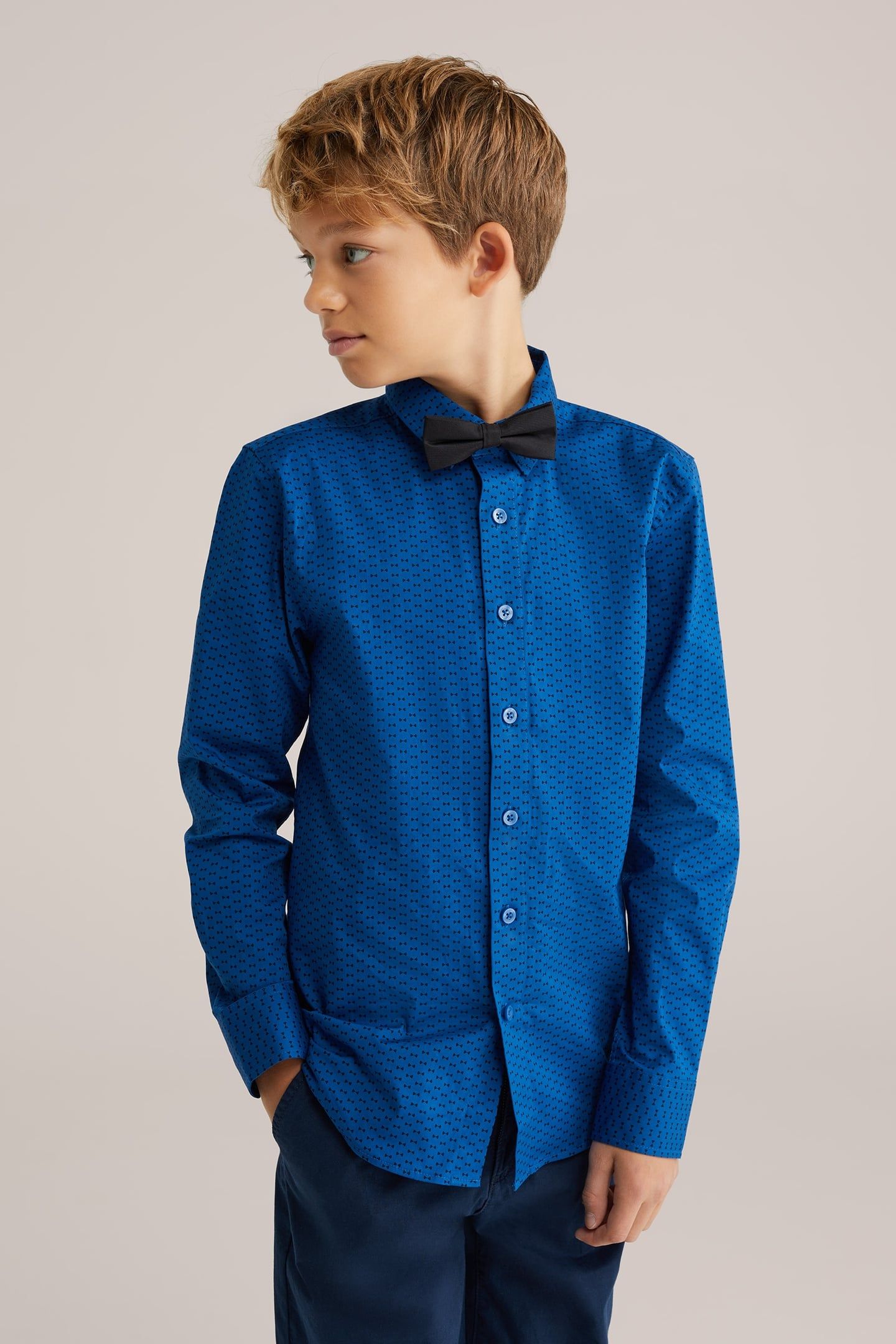 SHIRT COBALT BLUE 1