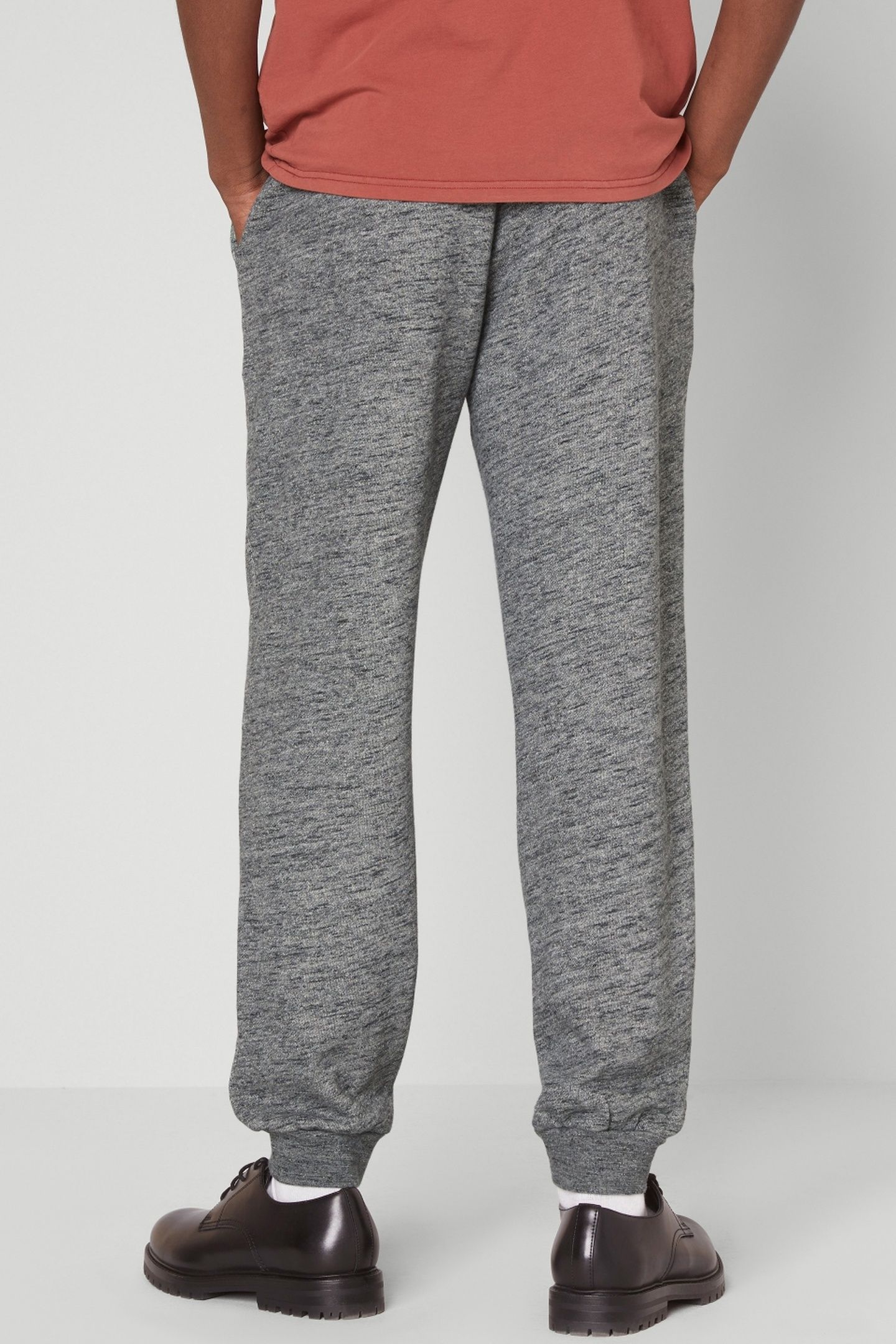 SOWABAY SWEAT PANTS ANTHRACITE CHINE 8