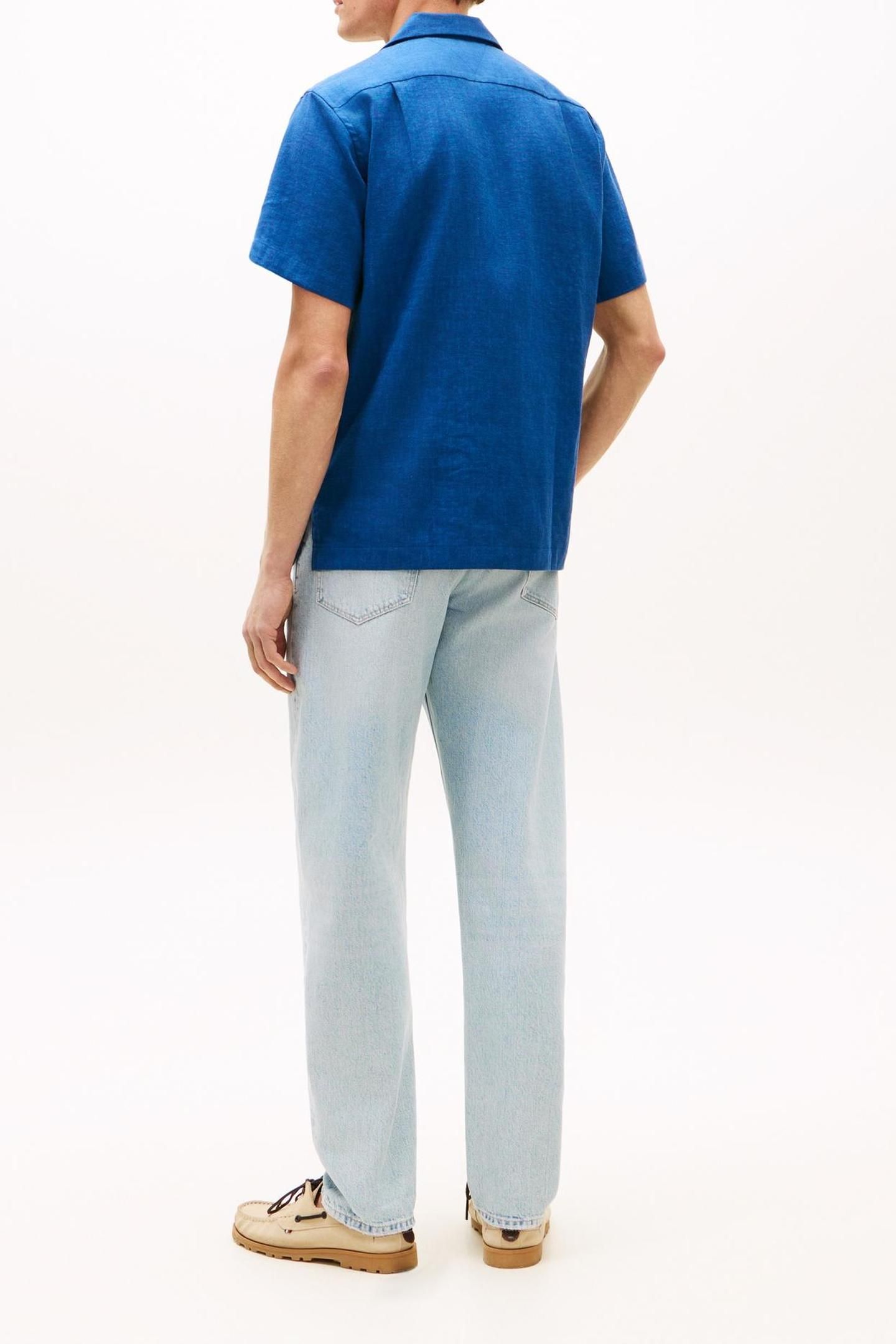SORONA LINEN CAMP SS BLUE JEAN 3