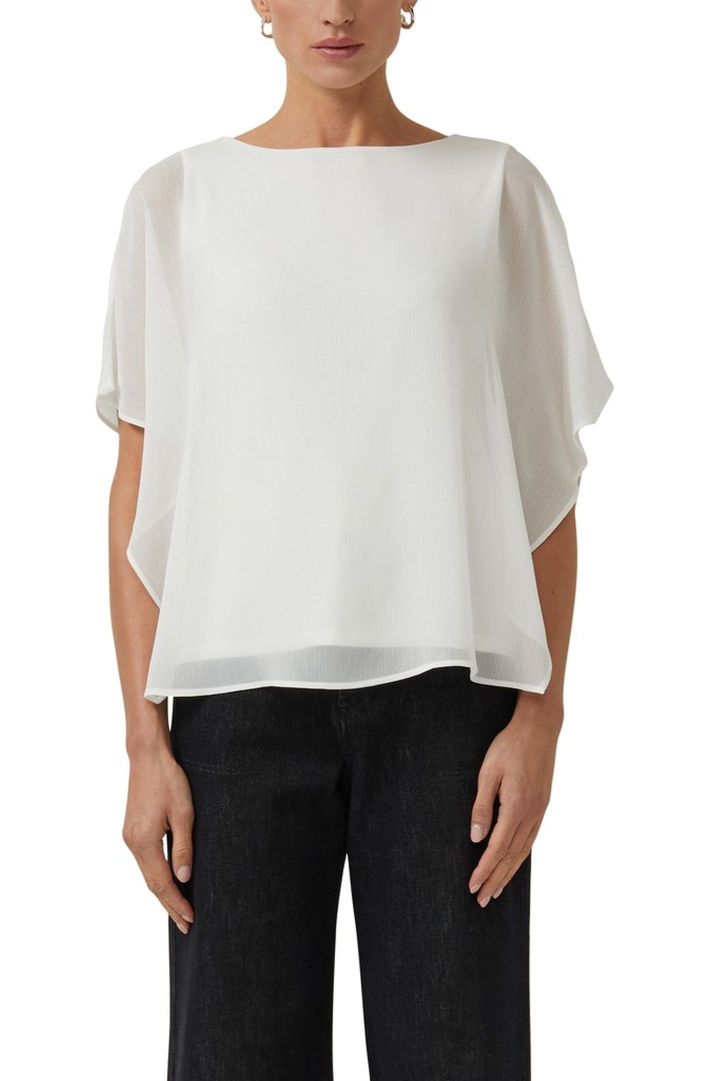 S.OLIVER T-SHIRTS OFFWHITE 1