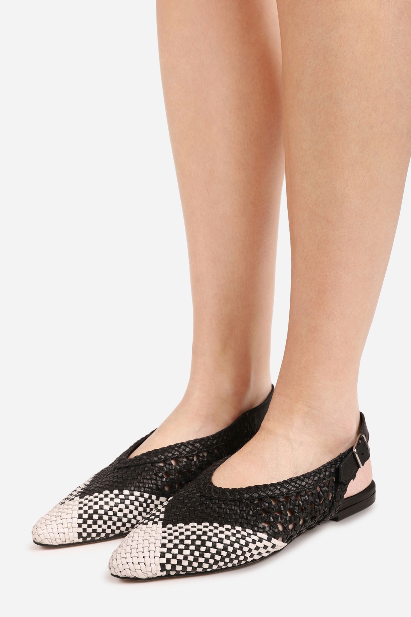 AMME-LINE LOW SHOE BLACK/OFF WHITE 4