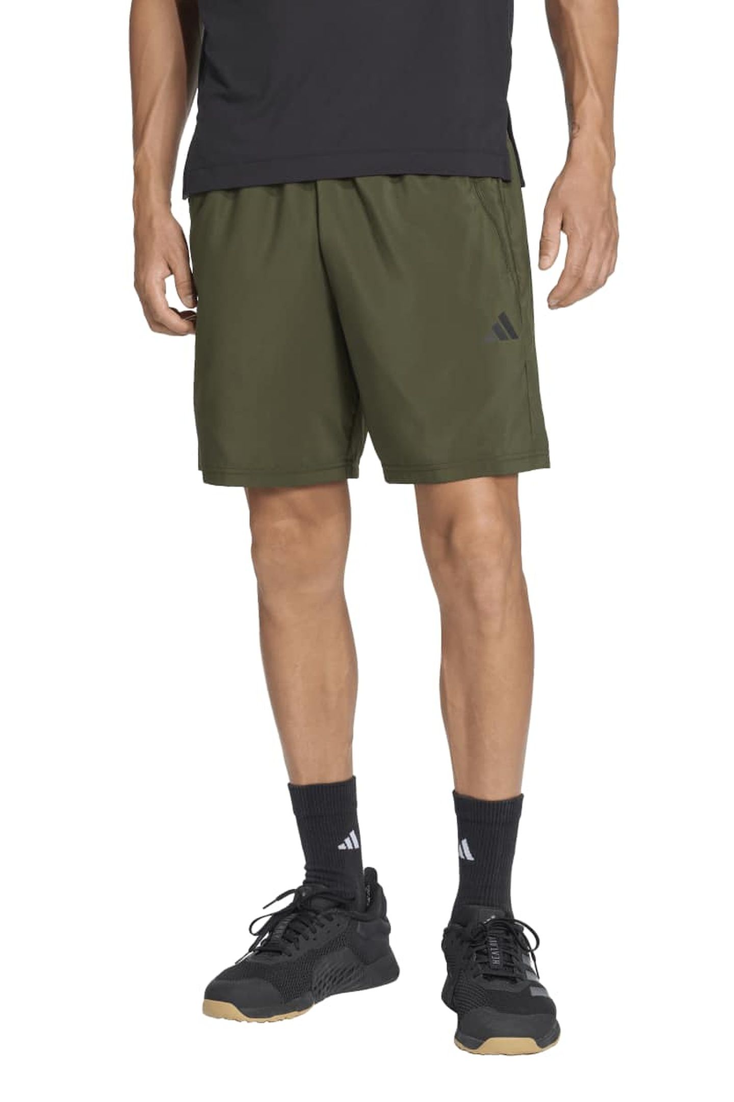 UNISEX PERFORMANCE TRAIN ESSENTIALS WOVEN TRAINING SHORTS NI 1